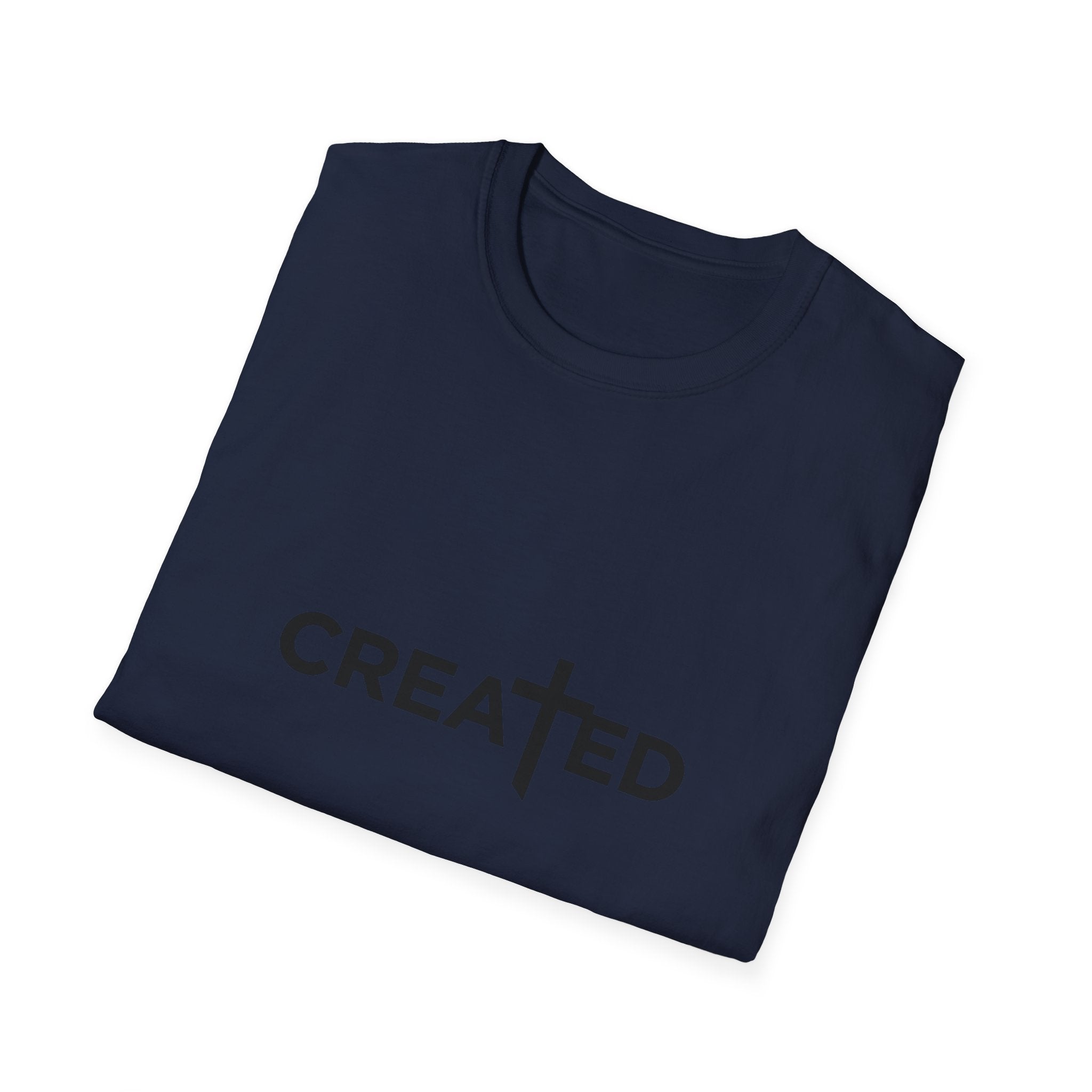 Created Cross T-Shirt — Christian Faith Graphic Tee
