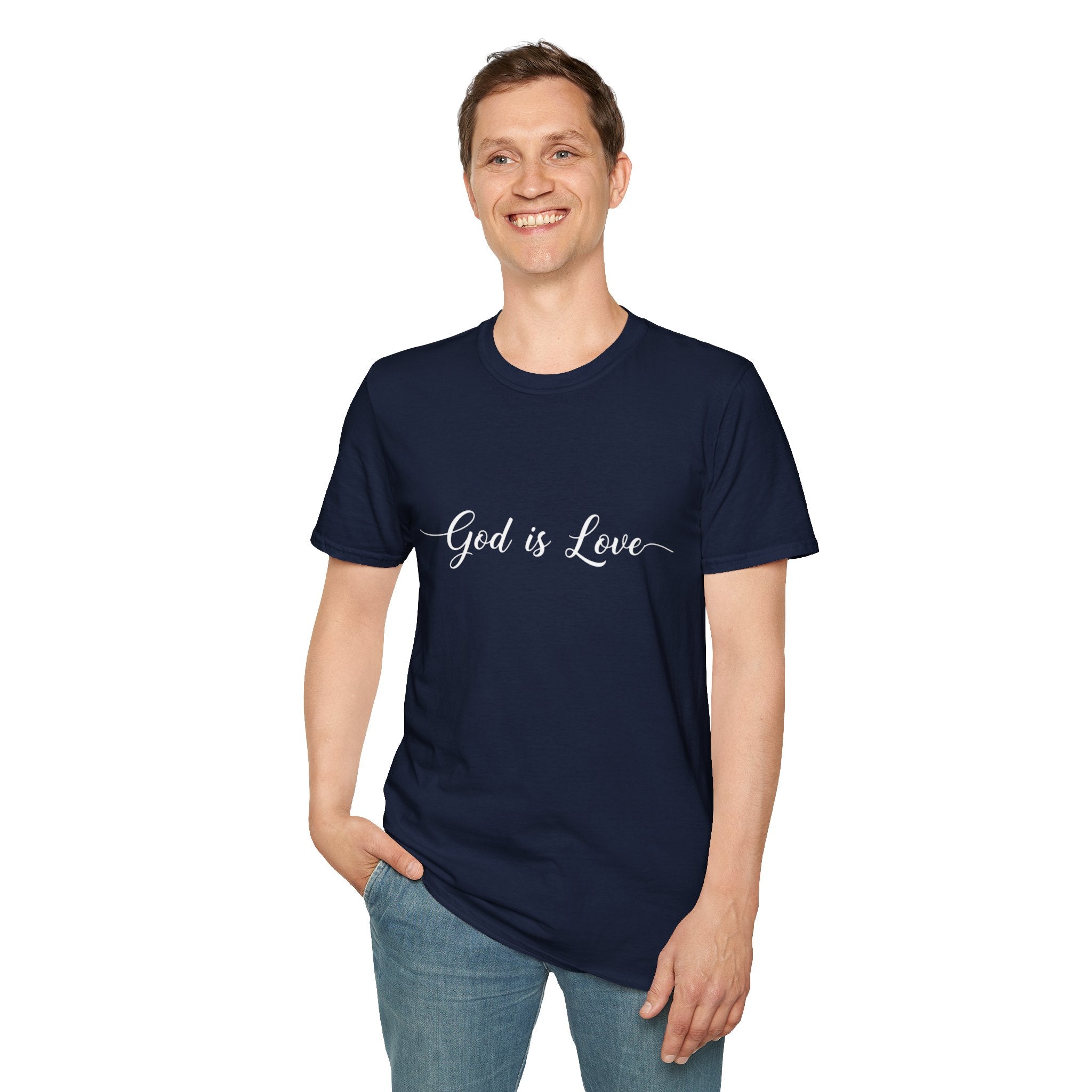 God Is Love T-Shirt — Faith-Based Christian Tee, Inspirational Scripture Shirt