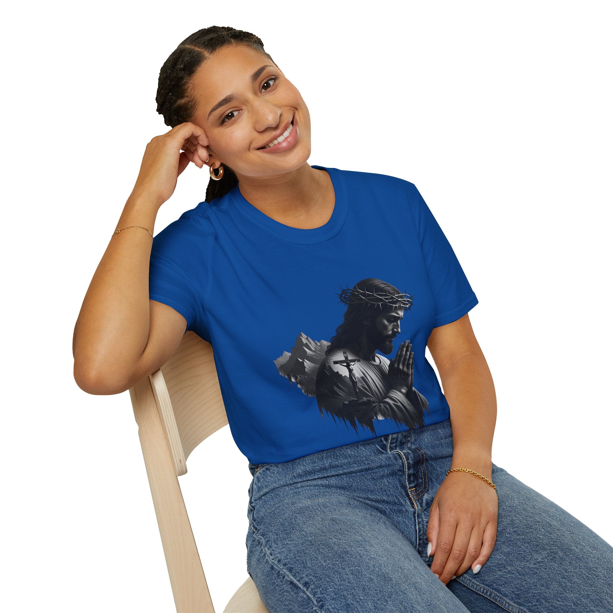 Praying Jesus Graphic T-Shirt
