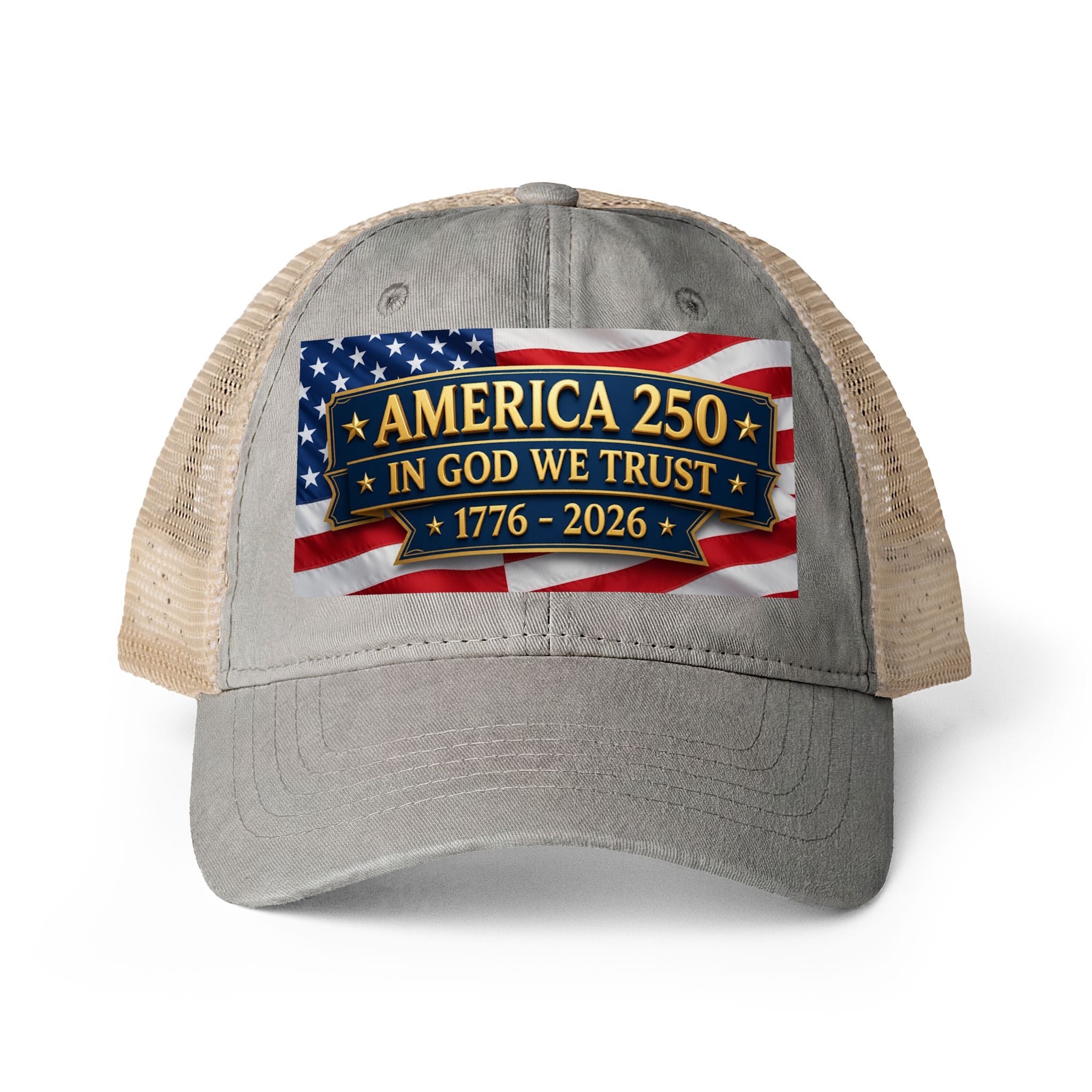 Women's Washed Mesh-Back Cap
