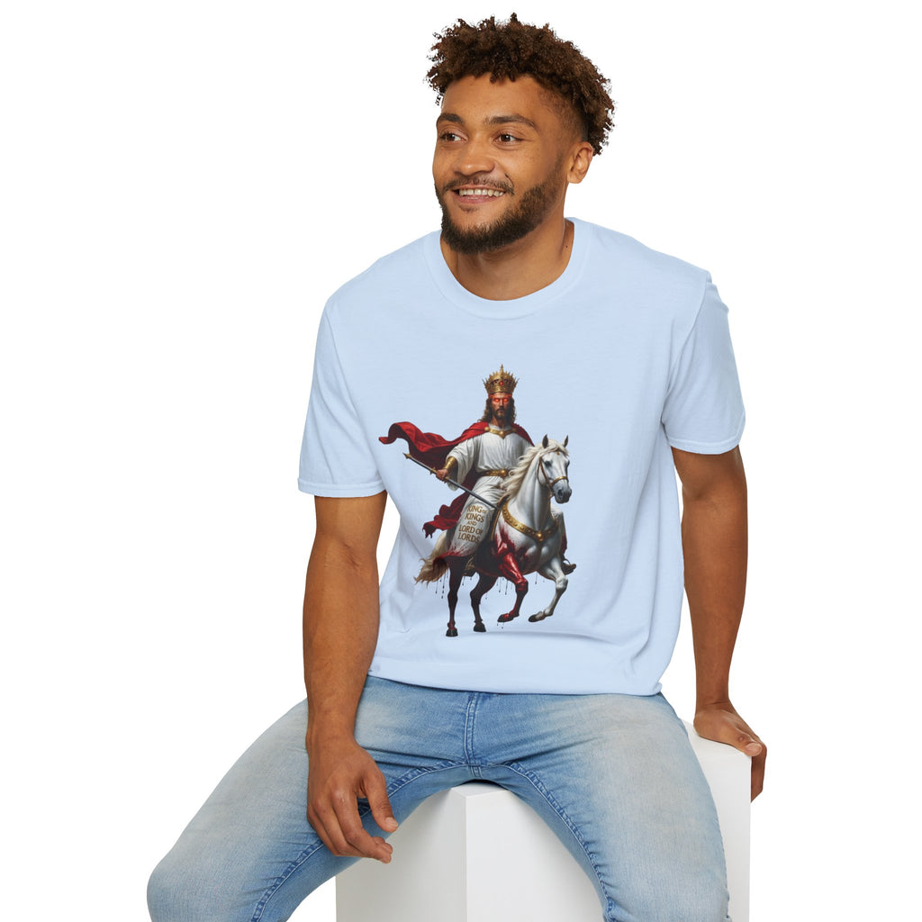 Jesus on a White Horse T-Shirt — Regal Historical Graphic Tee