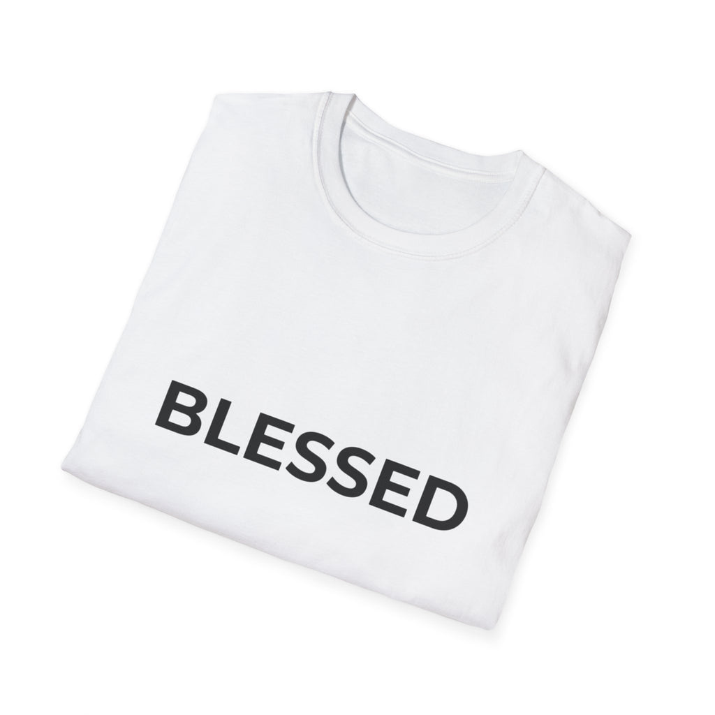 Blessed T-Shirt — Minimal Faith Graphic Tee
