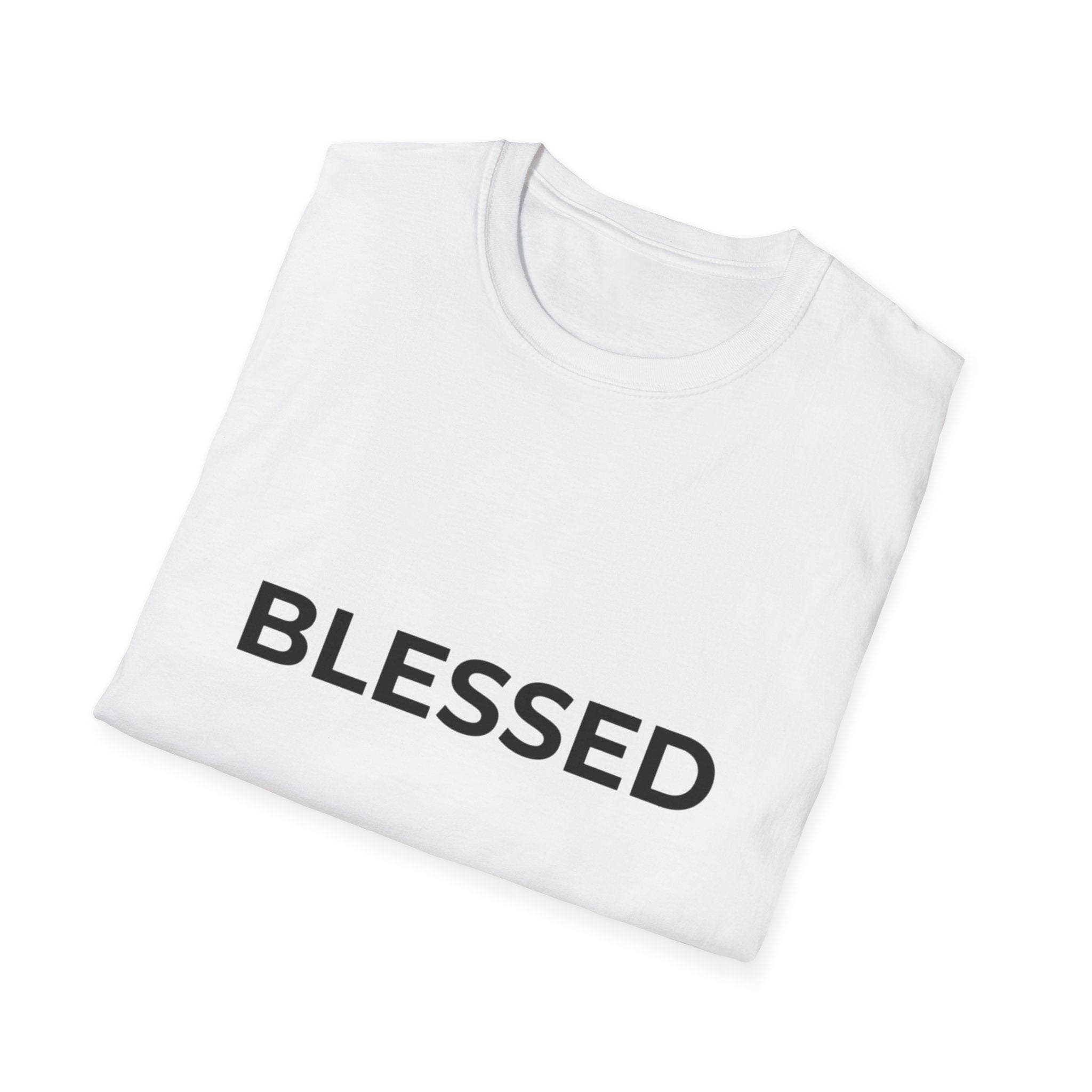 Blessed T-Shirt — Minimal Faith Graphic Tee