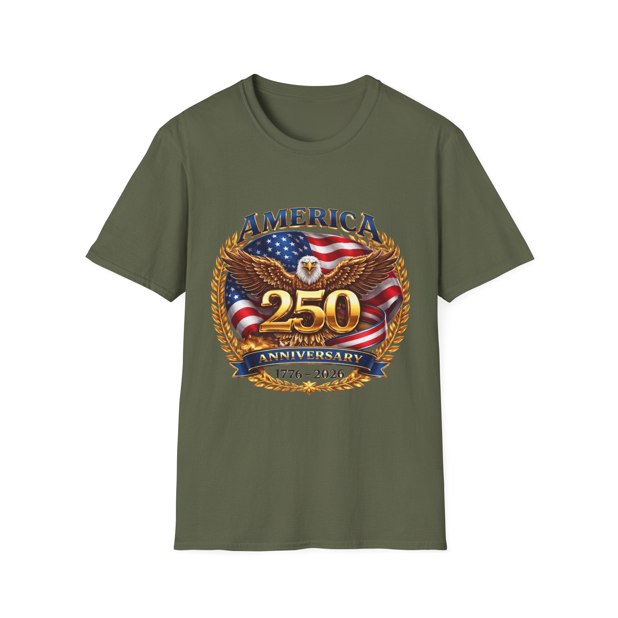 America 250th Anniversary T-Shirt — 1776–2026 Patriotic Eagle Tee