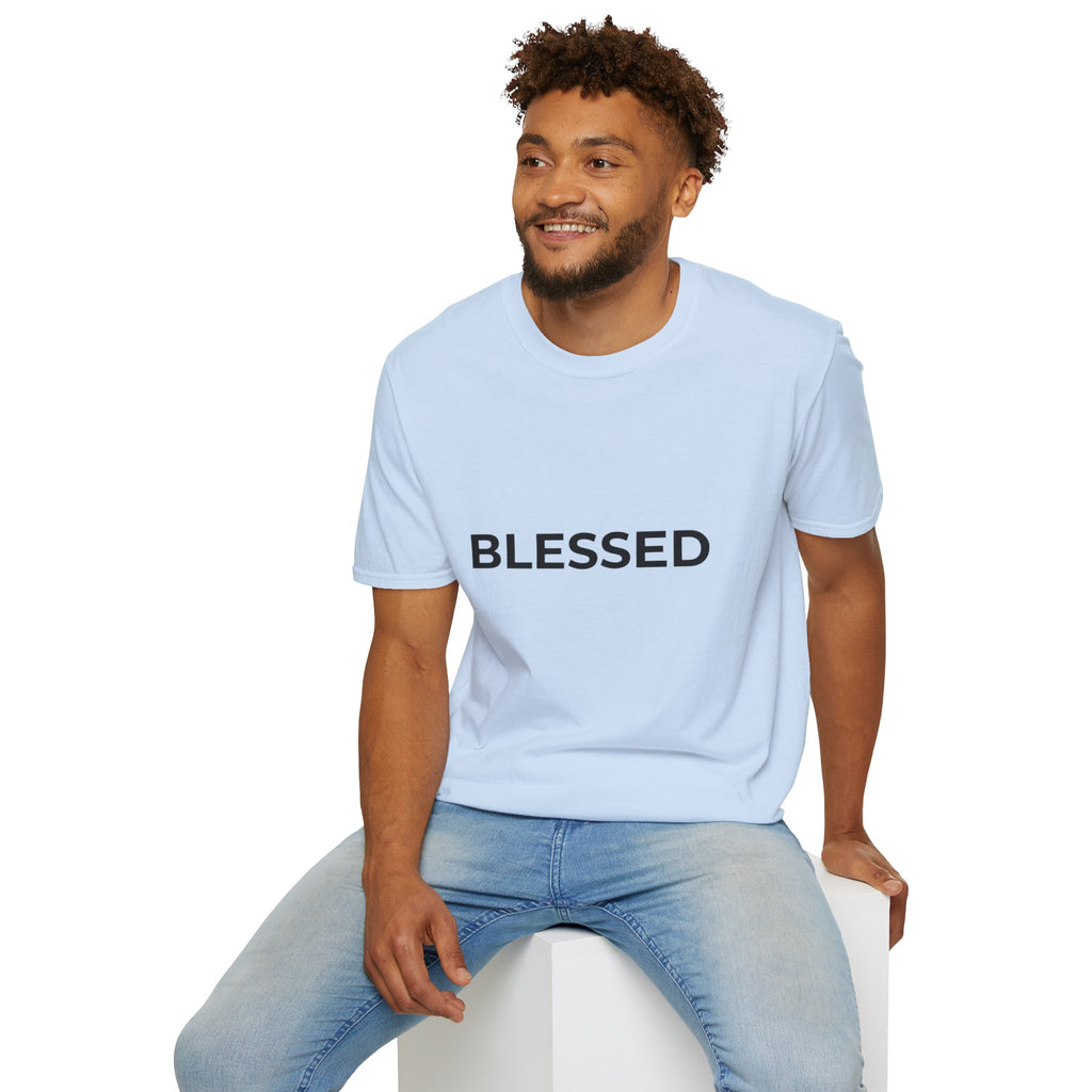 Blessed T-Shirt — Minimal Faith Graphic Tee