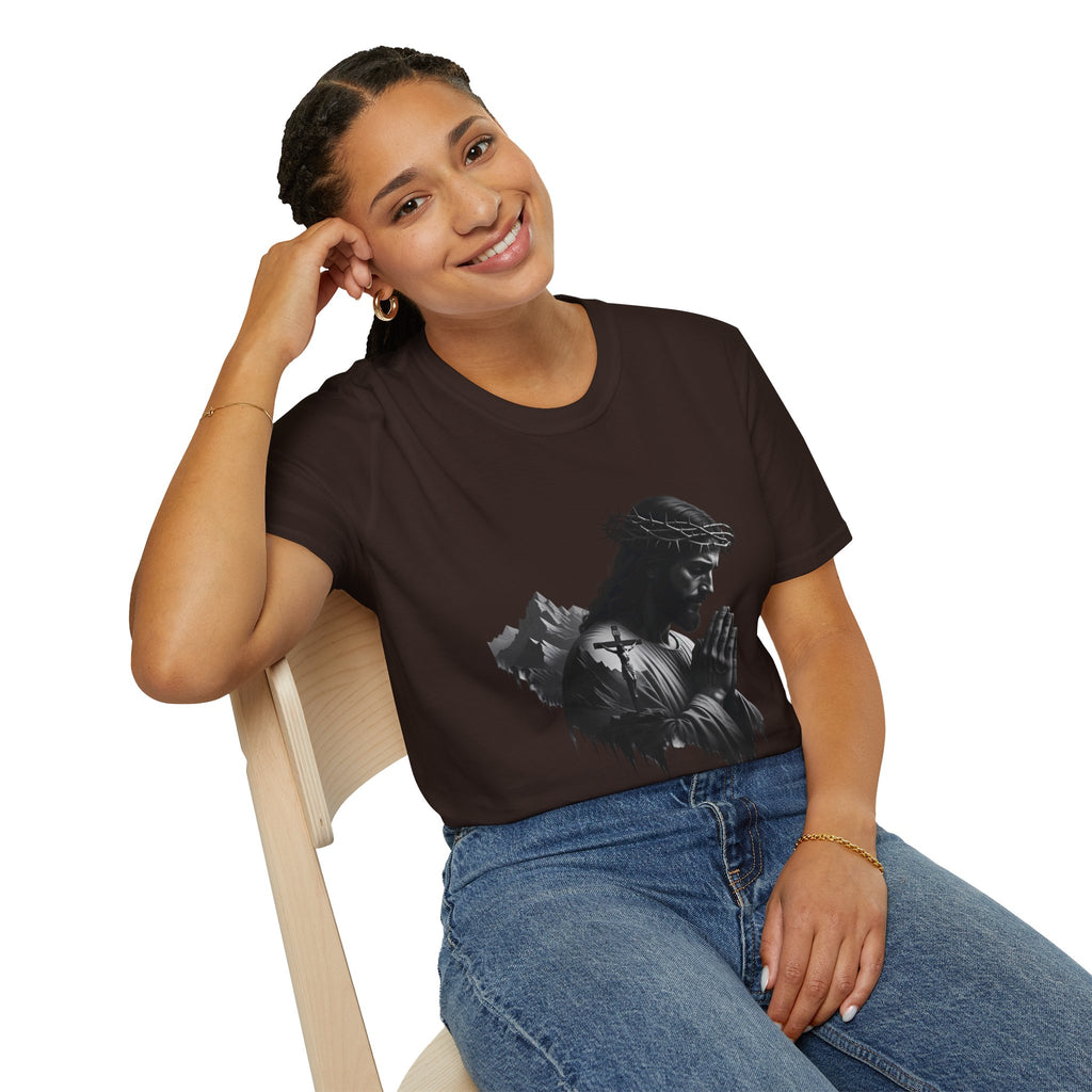 Praying Jesus Graphic T-Shirt
