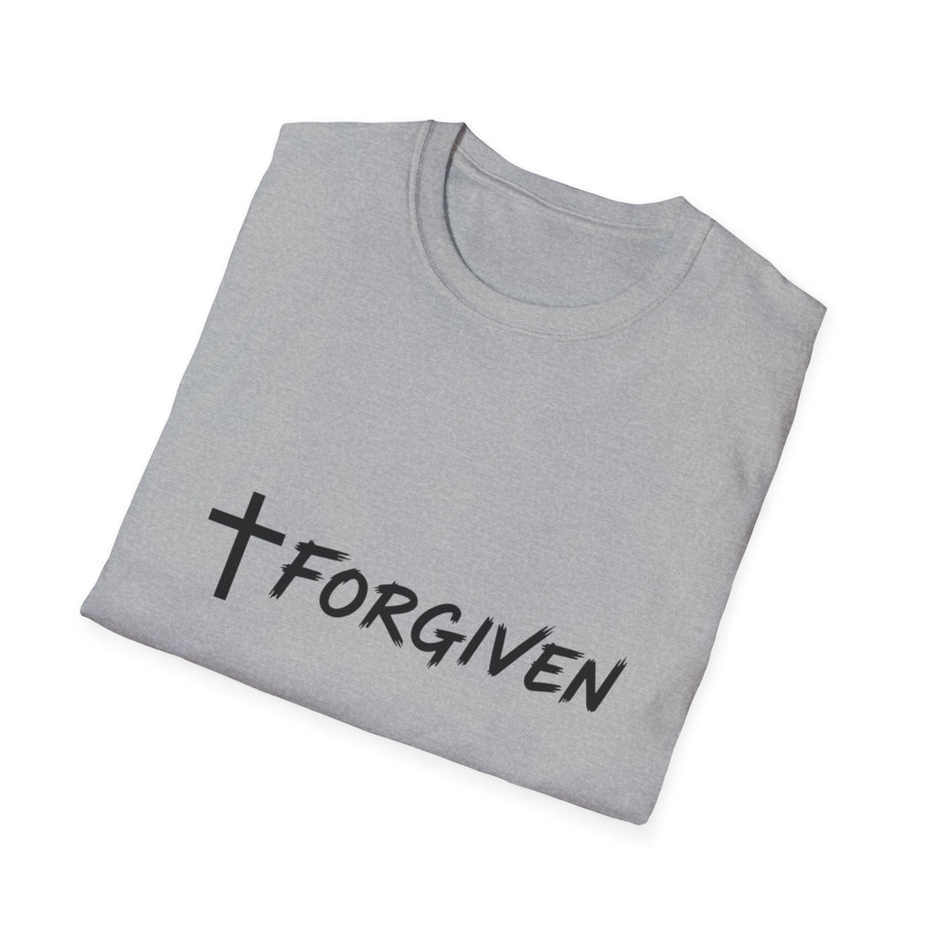 Forgiven Cross T-Shirt — Christian Faith Inspirational Tee