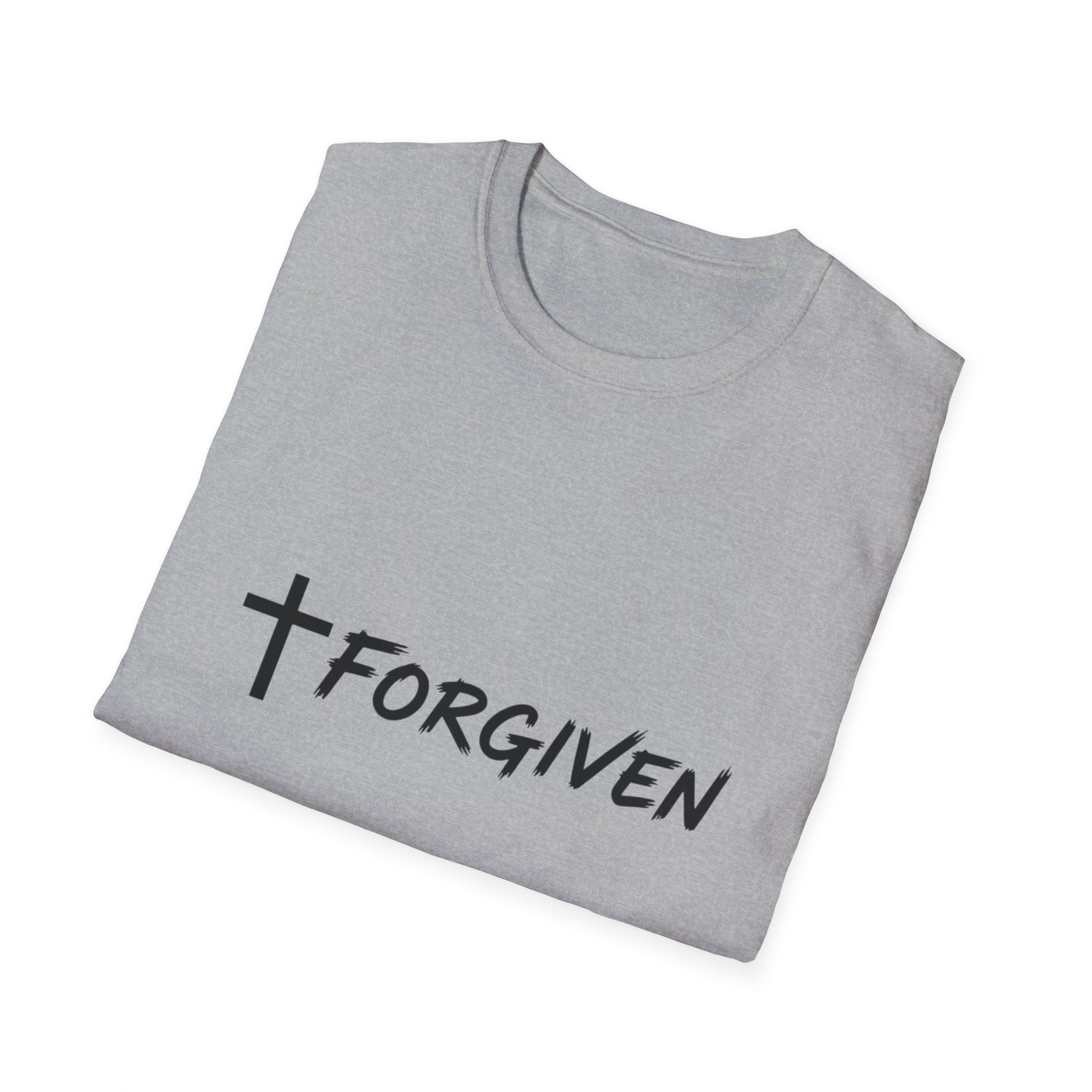 Forgiven Cross T-Shirt — Christian Faith Inspirational Tee