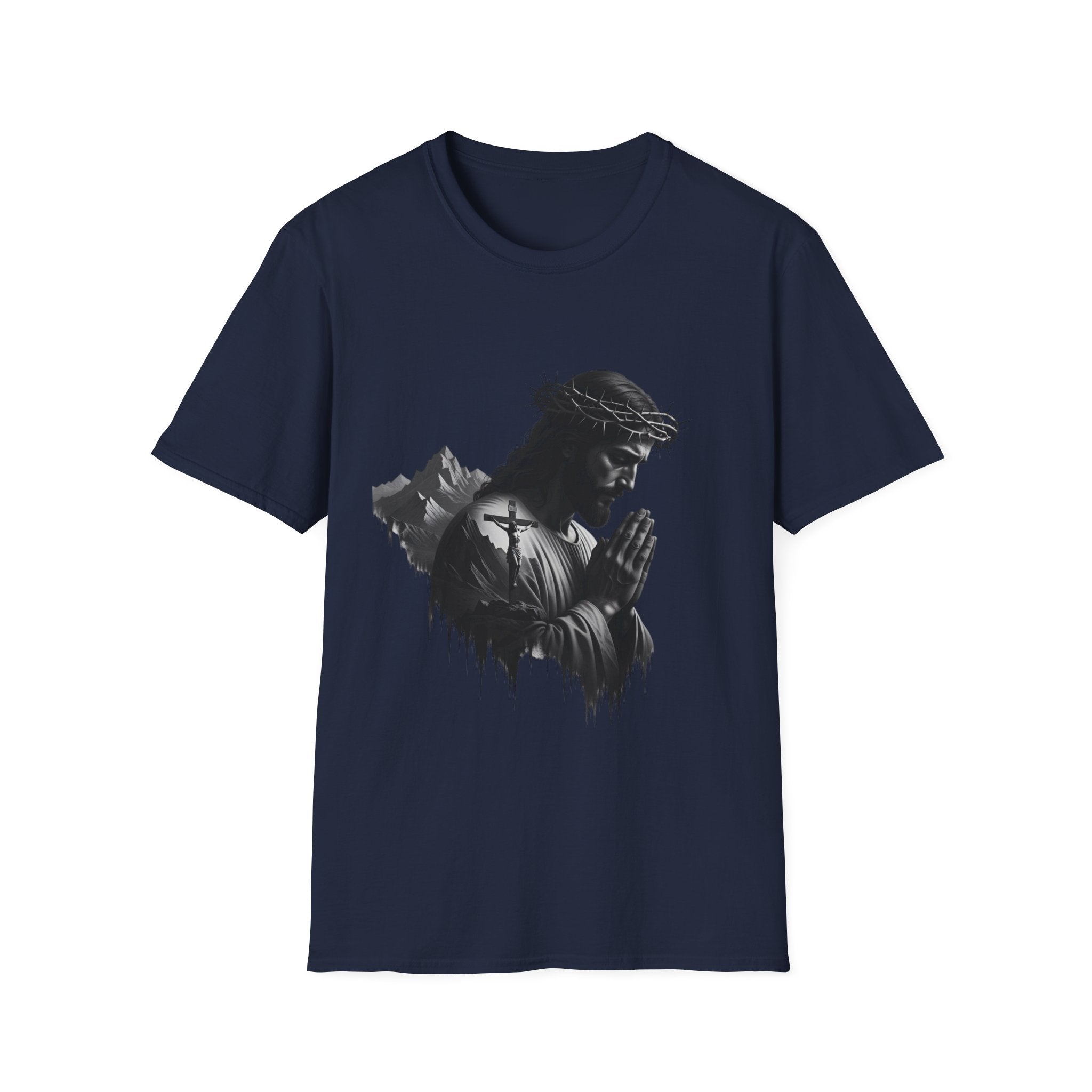 Praying Jesus Graphic T-Shirt