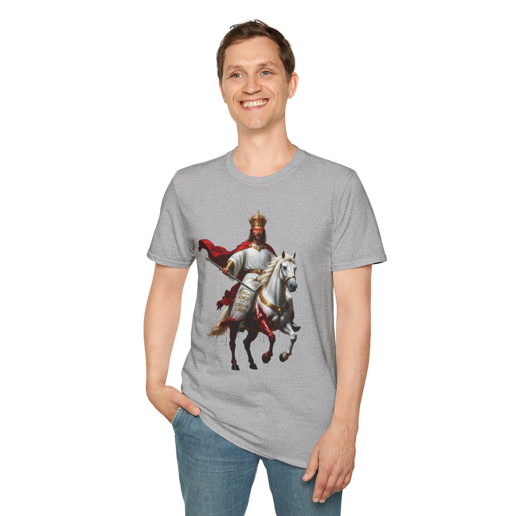 Jesus on a White Horse T-Shirt — Regal Historical Graphic Tee
