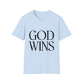 God Wins T-Shirt — Inspirational Christian Faith Tee