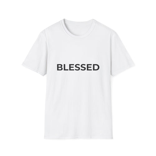 Blessed T-Shirt — Minimal Faith Graphic Tee
