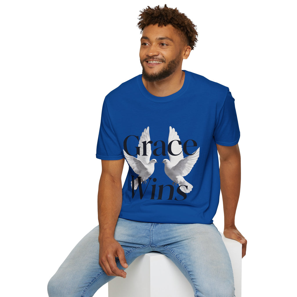 Grace Wins Doves Inspirational faith shirt
