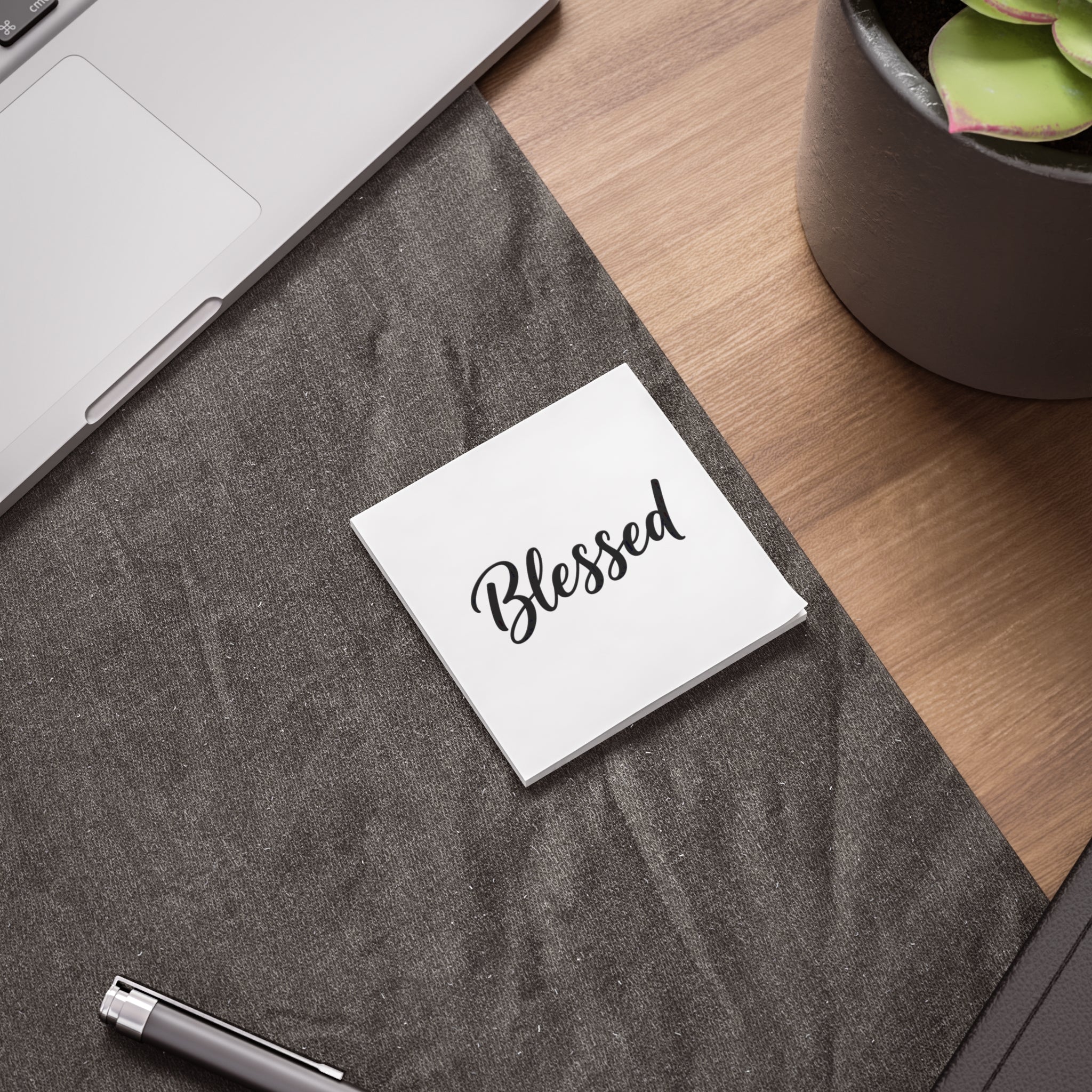 Blessed Post-it Note Pads — Inspirational Sticky Notes for Office, Gifts & Daily Gratitude