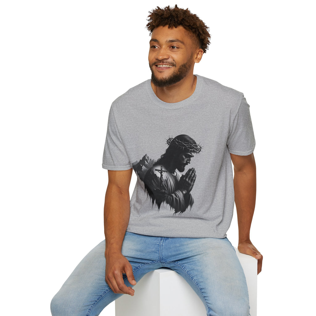 Praying Jesus Graphic T-Shirt