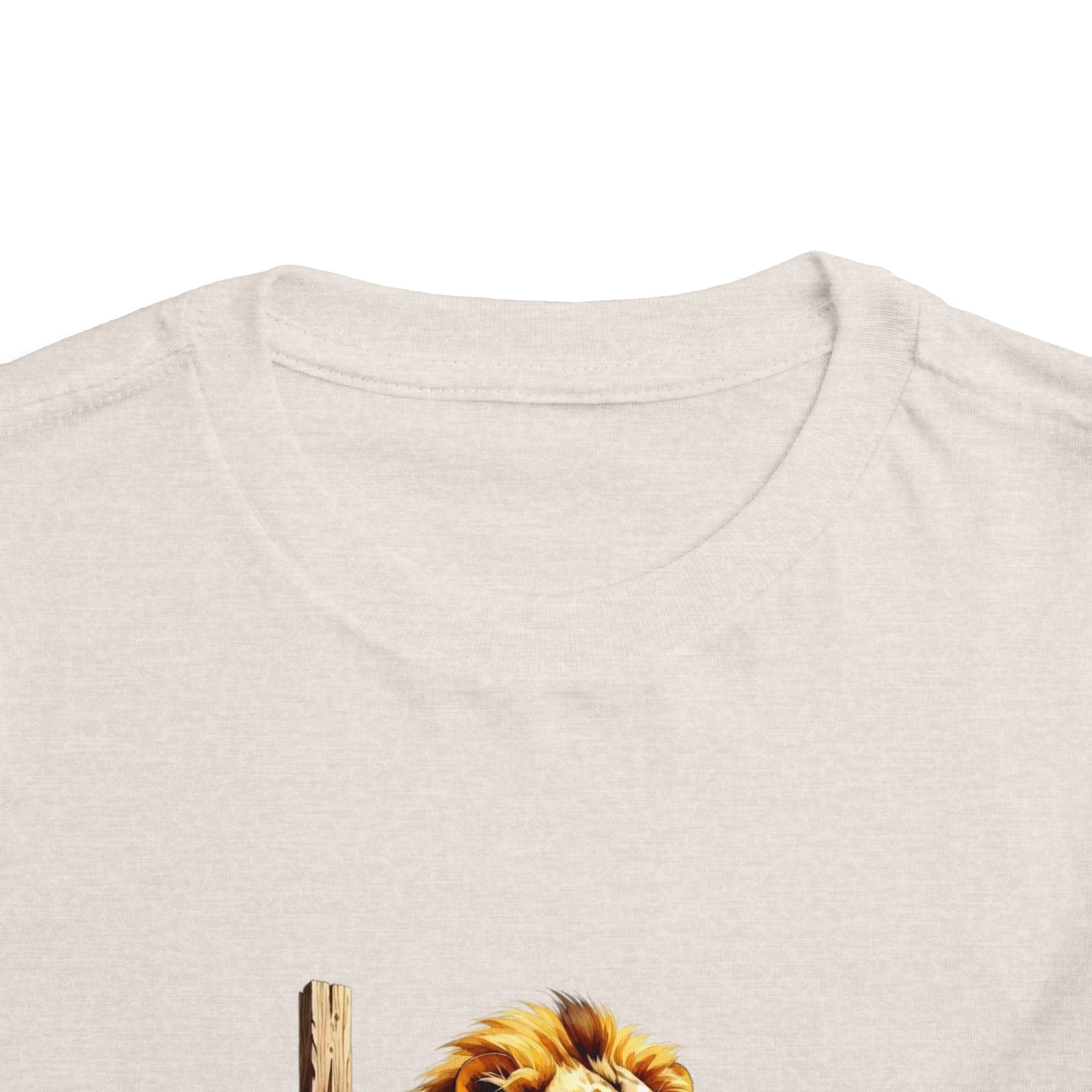 Child of Faith Toddler Tee — Lion & Cross Christian Kids Shirt