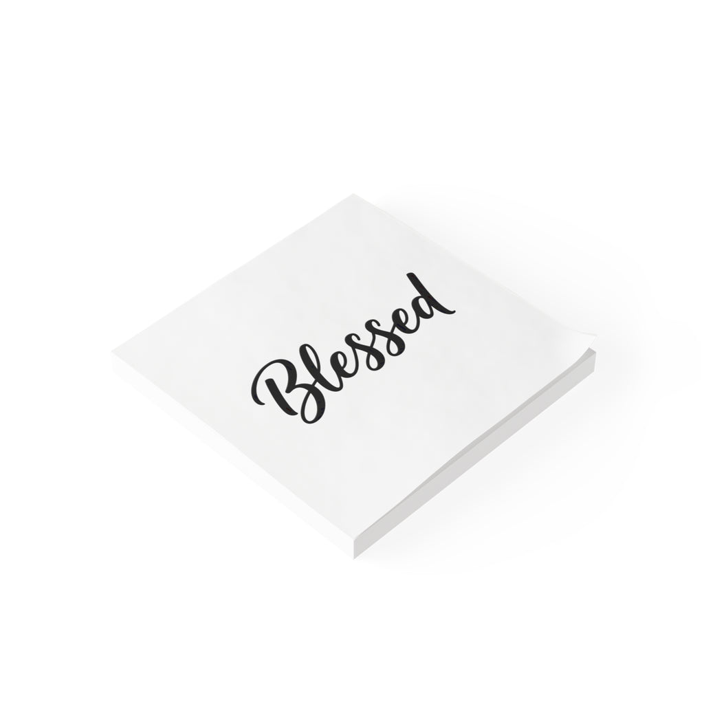 Blessed Post-it Note Pads — Inspirational Sticky Notes for Office, Gifts & Daily Gratitude