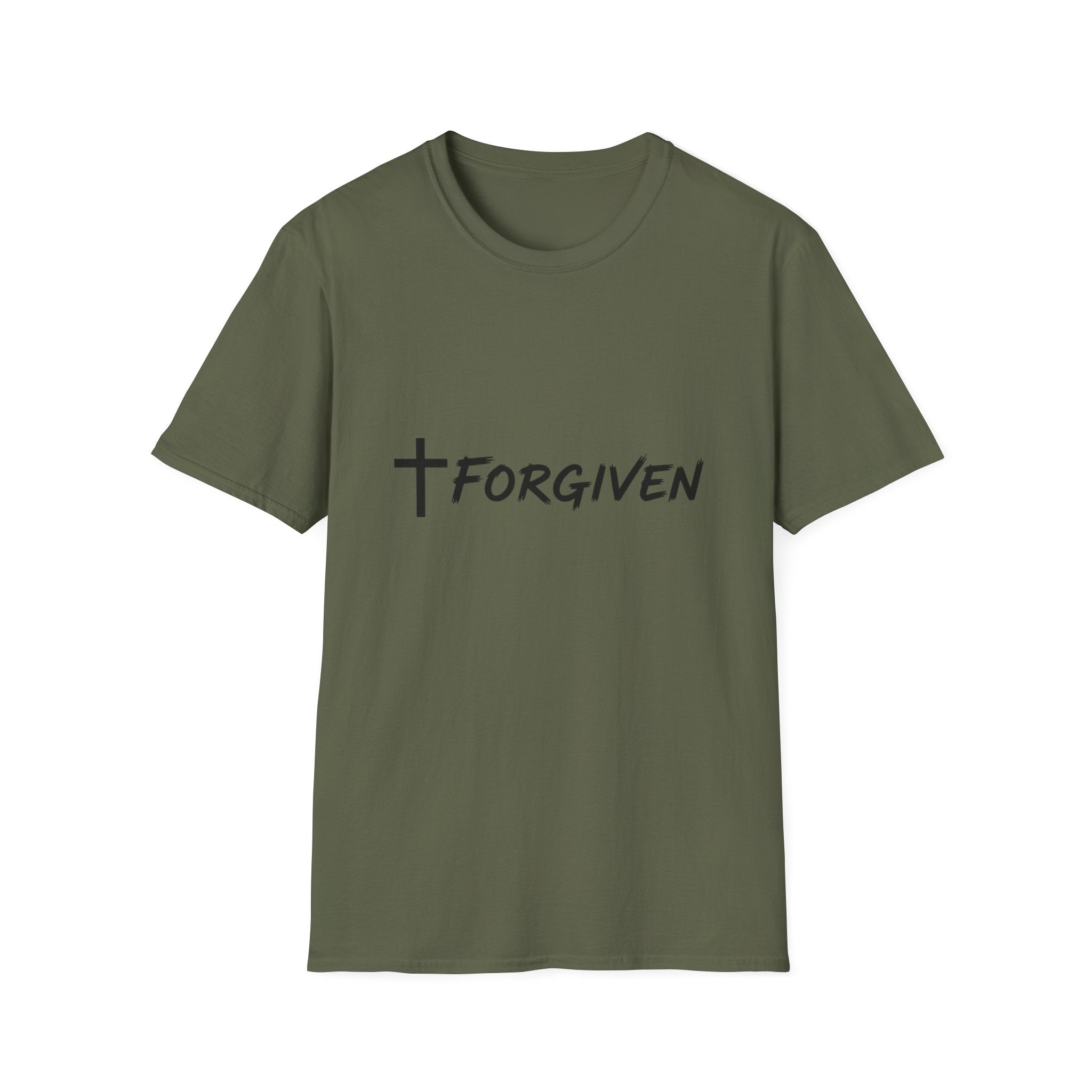 Forgiven Cross T-Shirt — Christian Faith Inspirational Tee