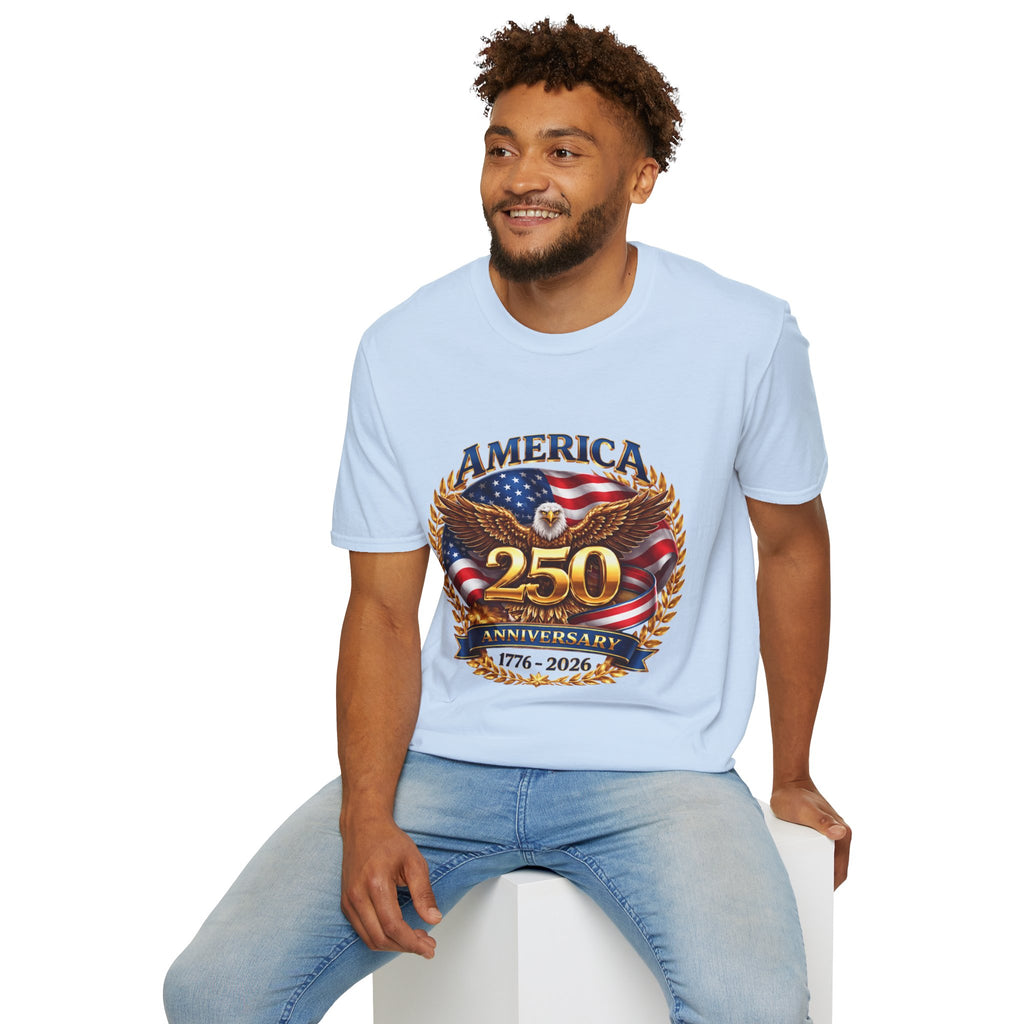 America 250th Anniversary T-Shirt — 1776–2026 Patriotic Eagle Tee