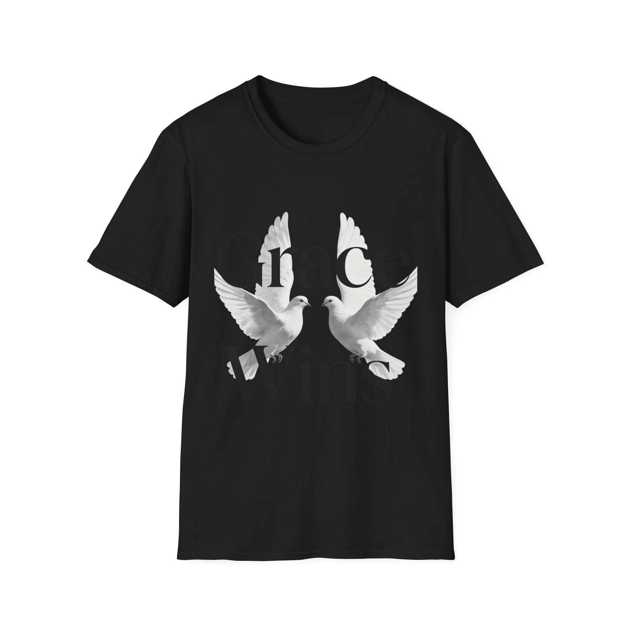 Grace Wins Doves Inspirational faith shirt