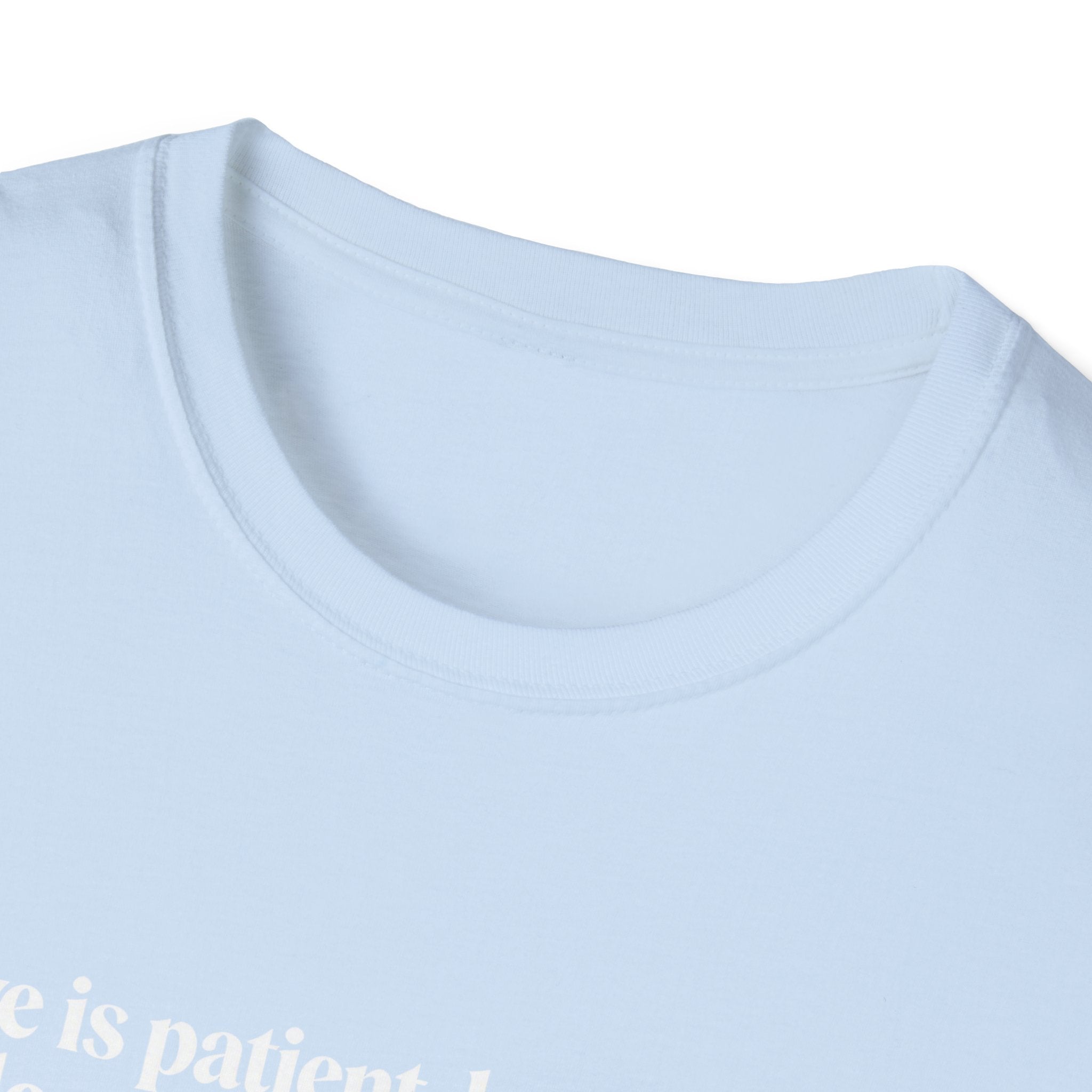 Love Is Patient Tee — 1 Corinthians 13 Inspirational Christian T-Shirt