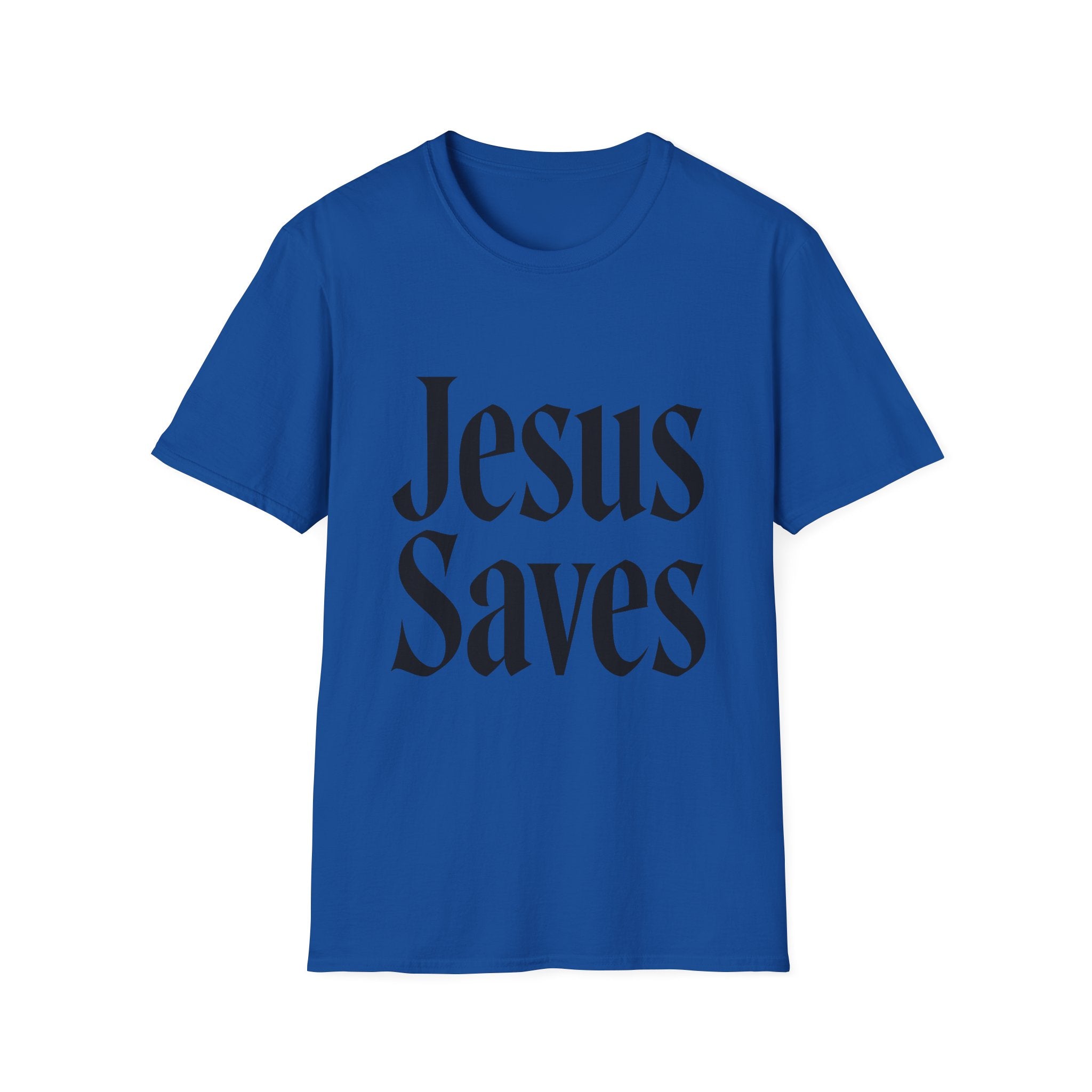 Jesus Saves T-Shirt — Bold Gospel Tee for Christian Faith & Church Events