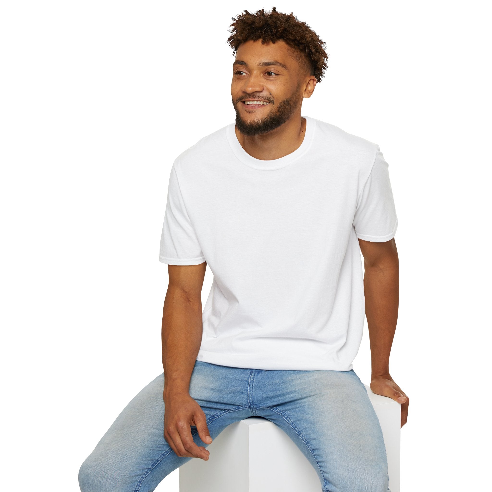 Names of Jesus from Isaiah T-Shirt — Plain Softstyle Crew Tee