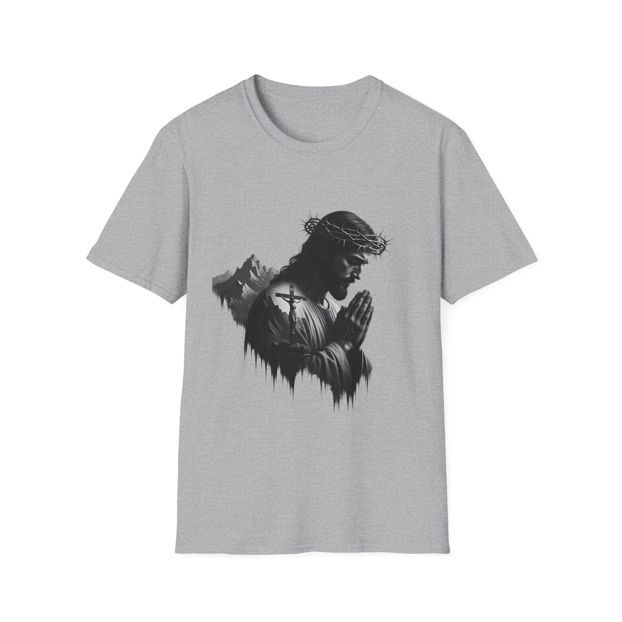 Praying Jesus Graphic T-Shirt