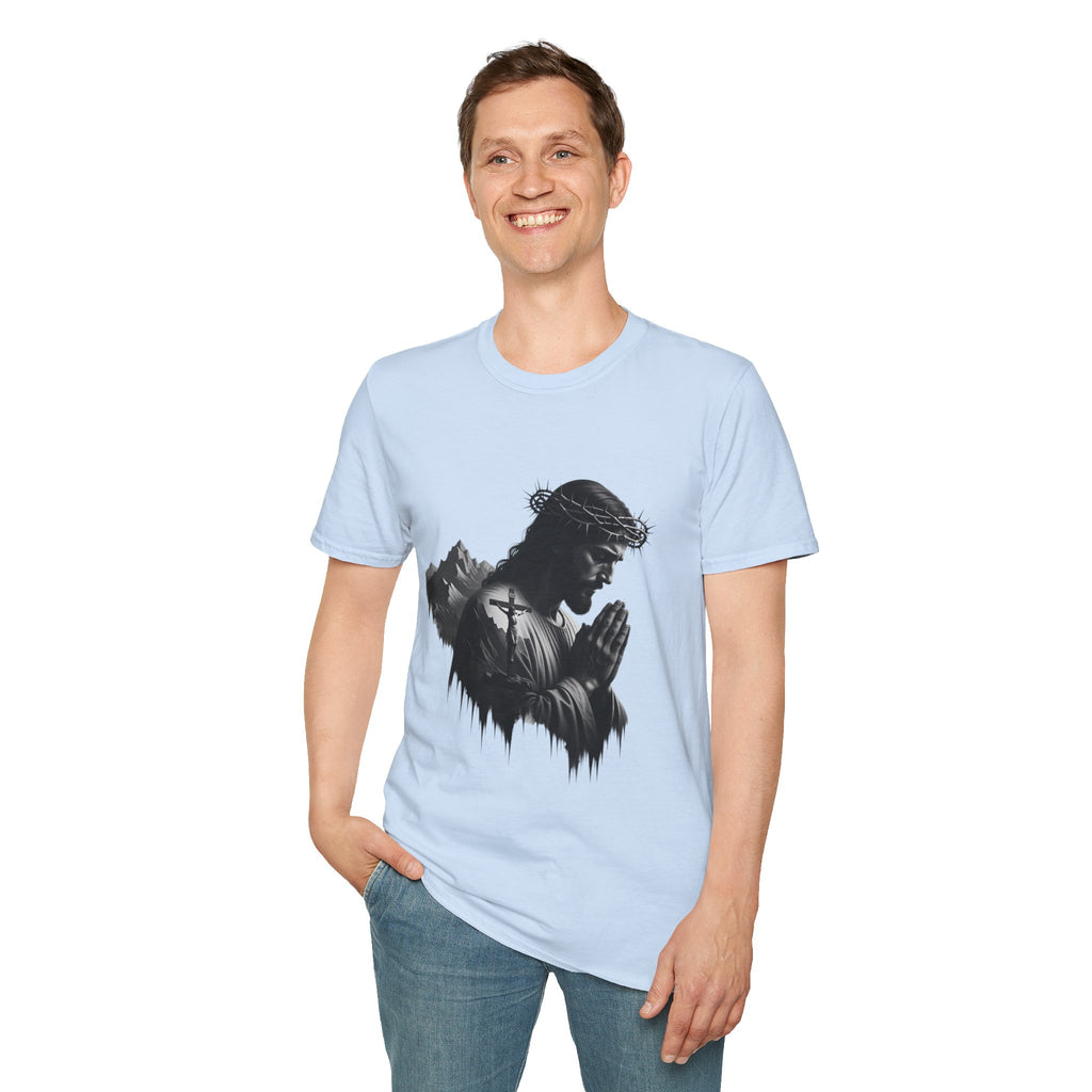 Praying Jesus Graphic T-Shirt