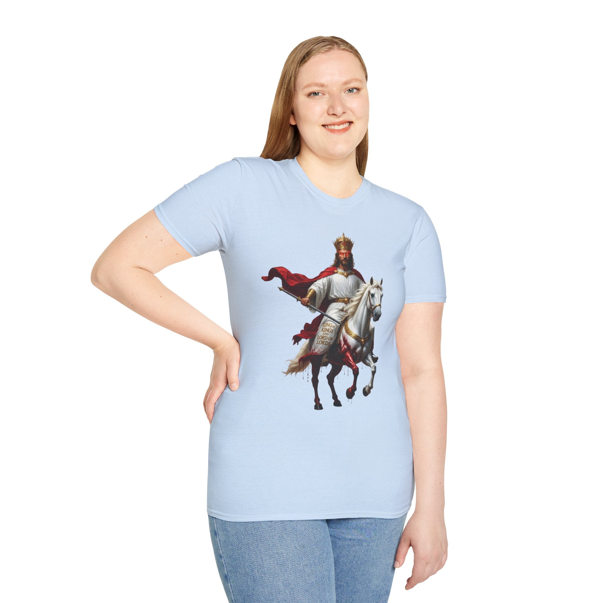 Jesus on a White Horse T-Shirt — Regal Historical Graphic Tee