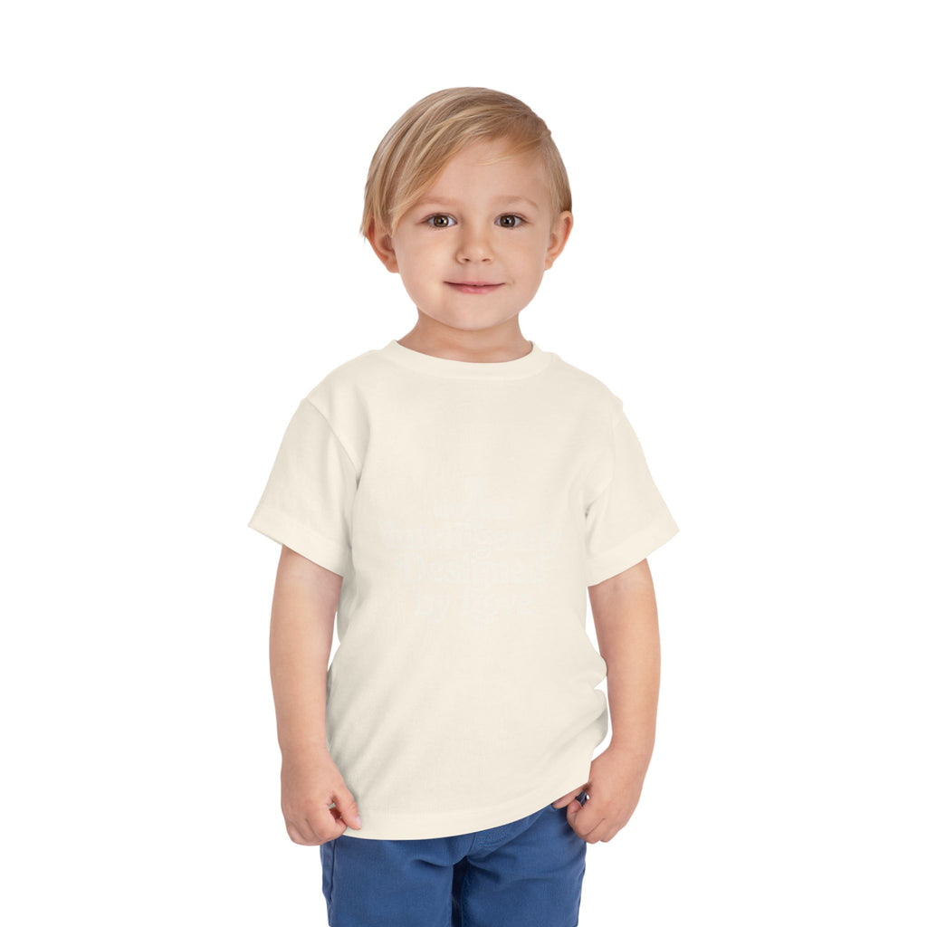 Toddler Tee — "Intelligently Designed by Love" Toddler Shirt
