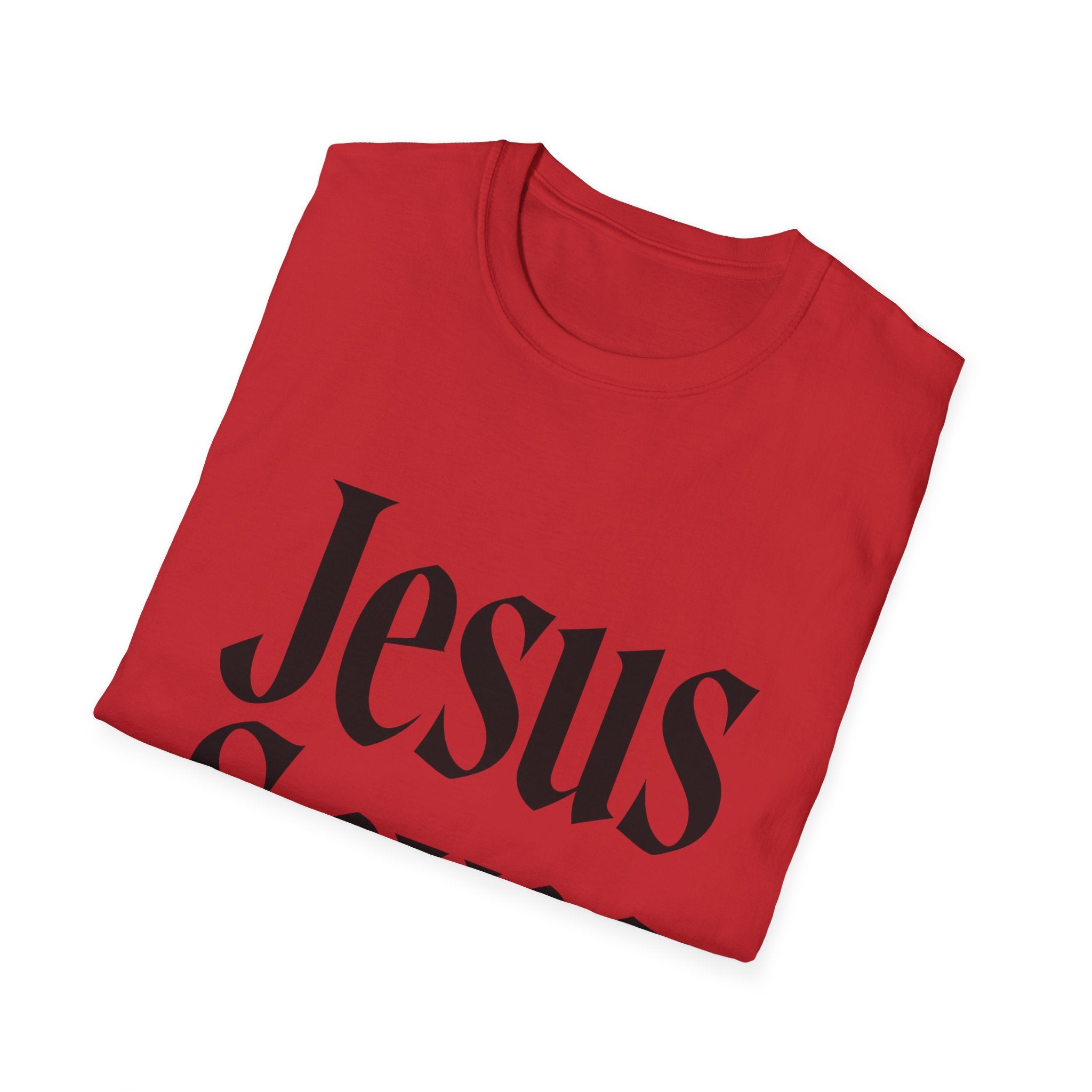 Jesus Saves T-Shirt — Bold Gospel Tee for Christian Faith & Church Events