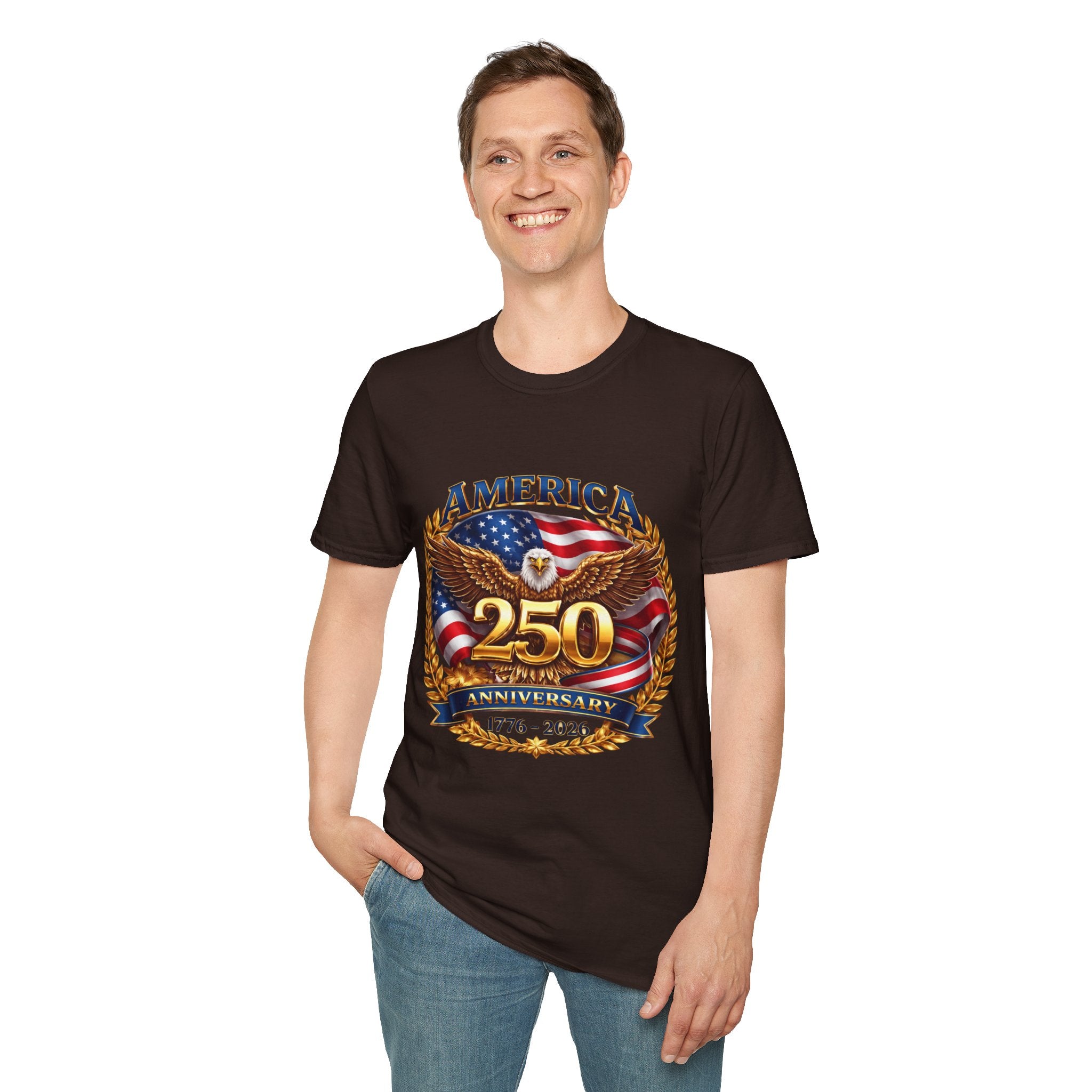 America 250th Anniversary T-Shirt — 1776–2026 Patriotic Eagle Tee