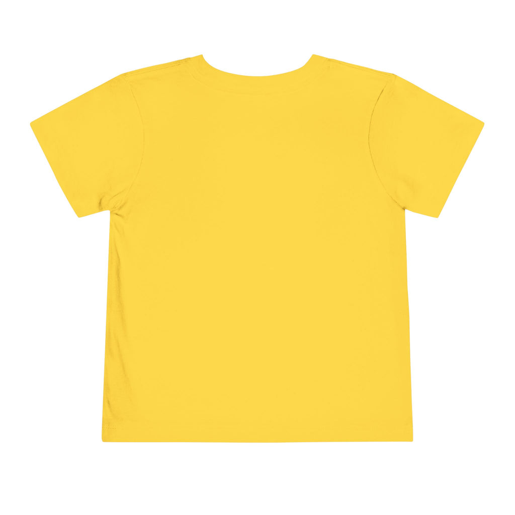 Blessed Toddler Tee — White Short Sleeve Baby Shirt with Script Text