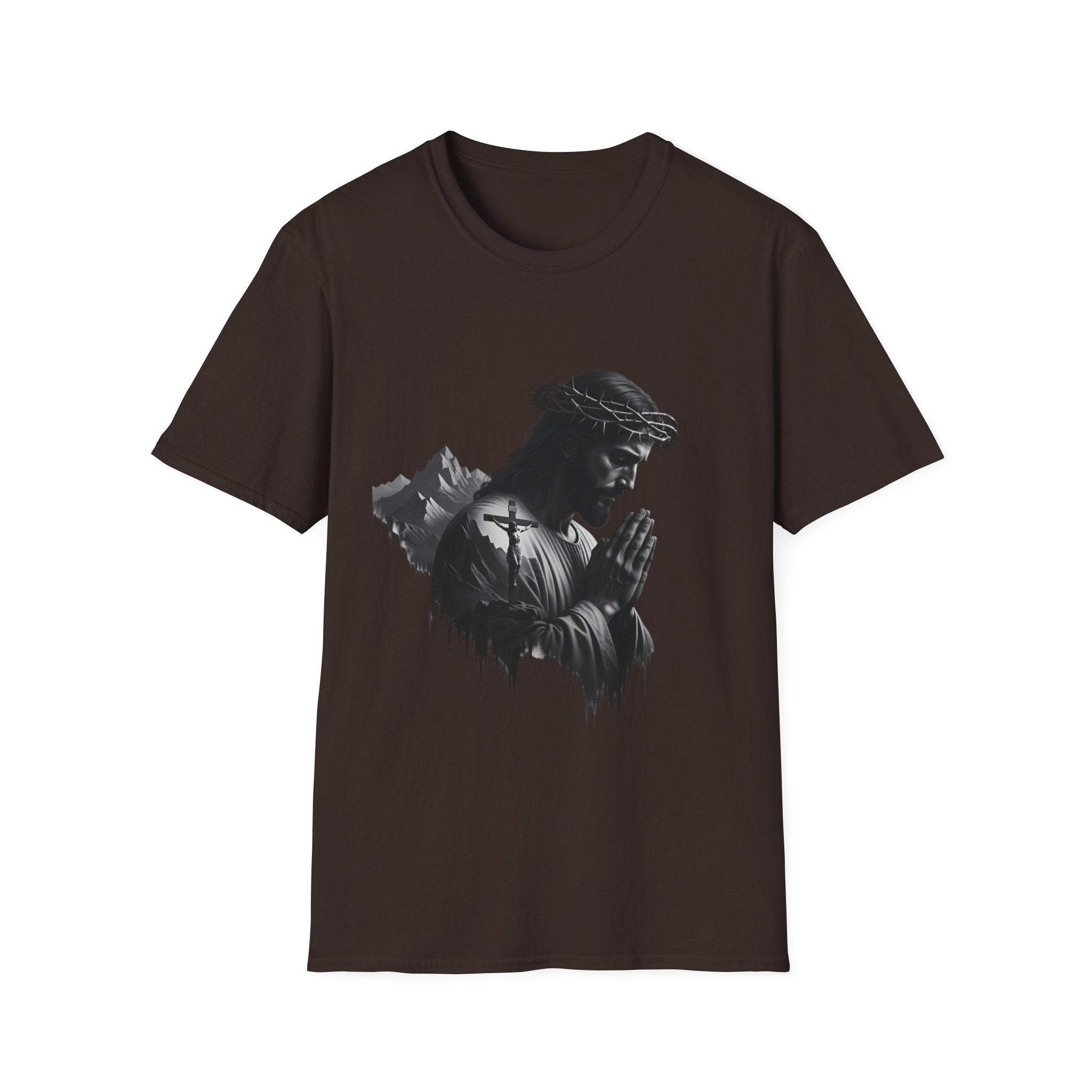 Praying Jesus Graphic T-Shirt