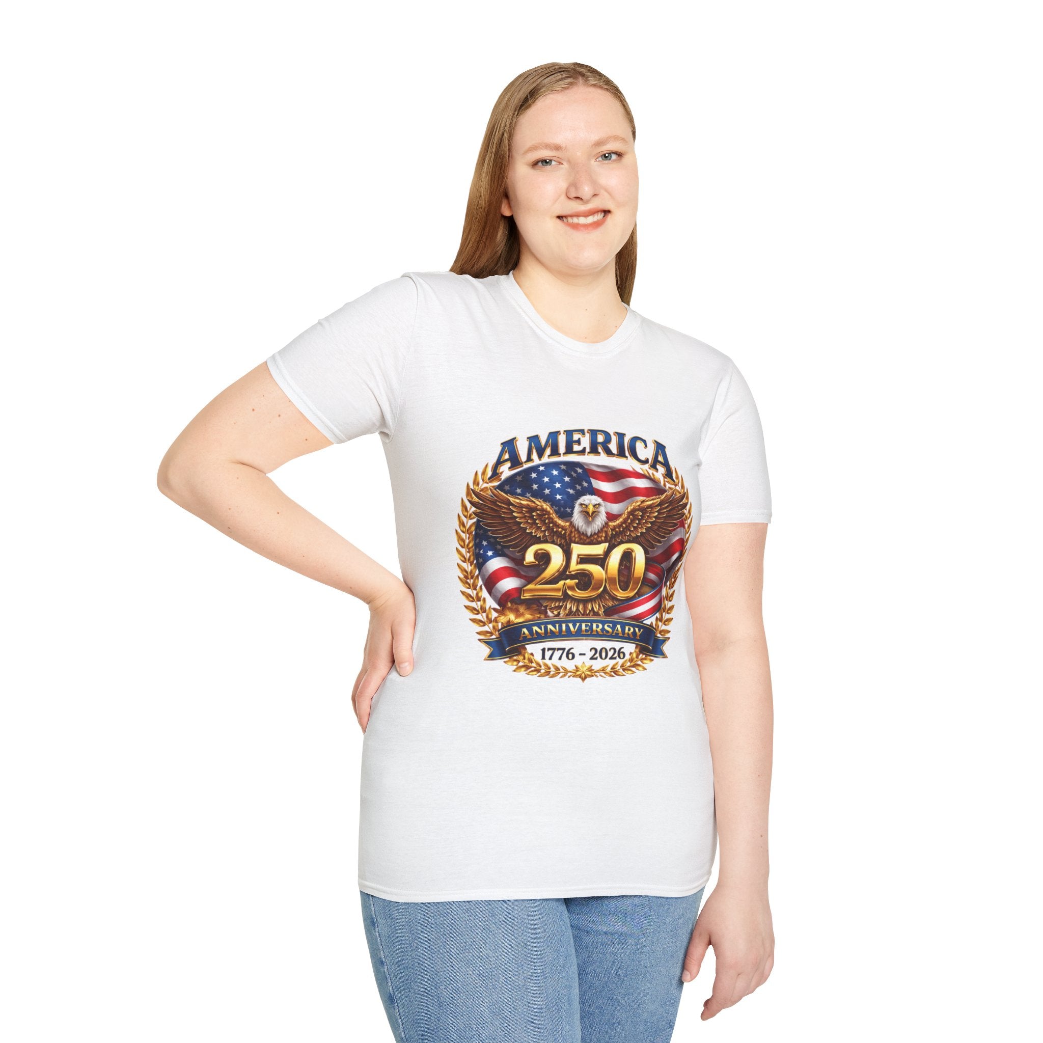 America 250th Anniversary T-Shirt — 1776–2026 Patriotic Eagle Tee