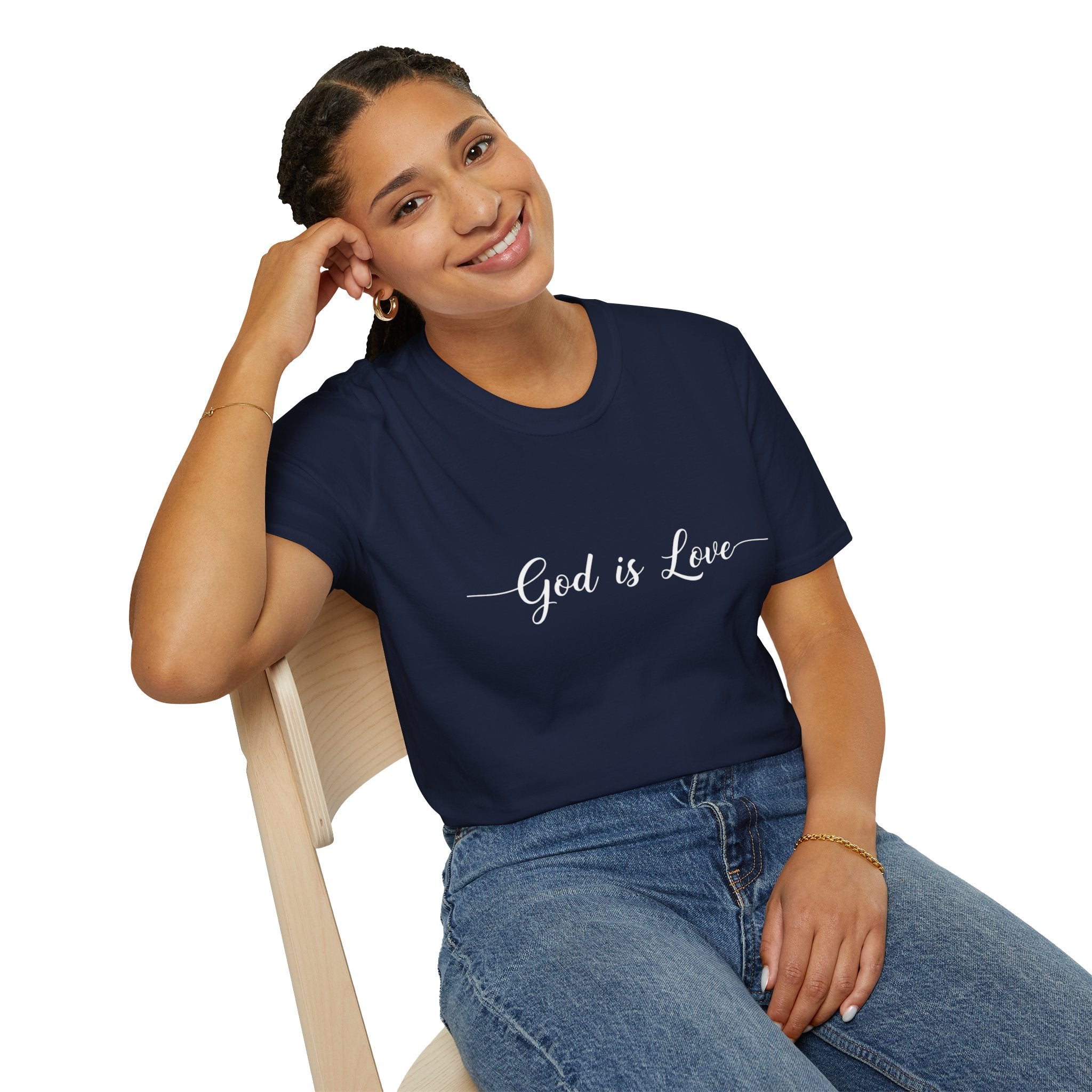 God Is Love T-Shirt — Faith-Based Christian Tee, Inspirational Scripture Shirt