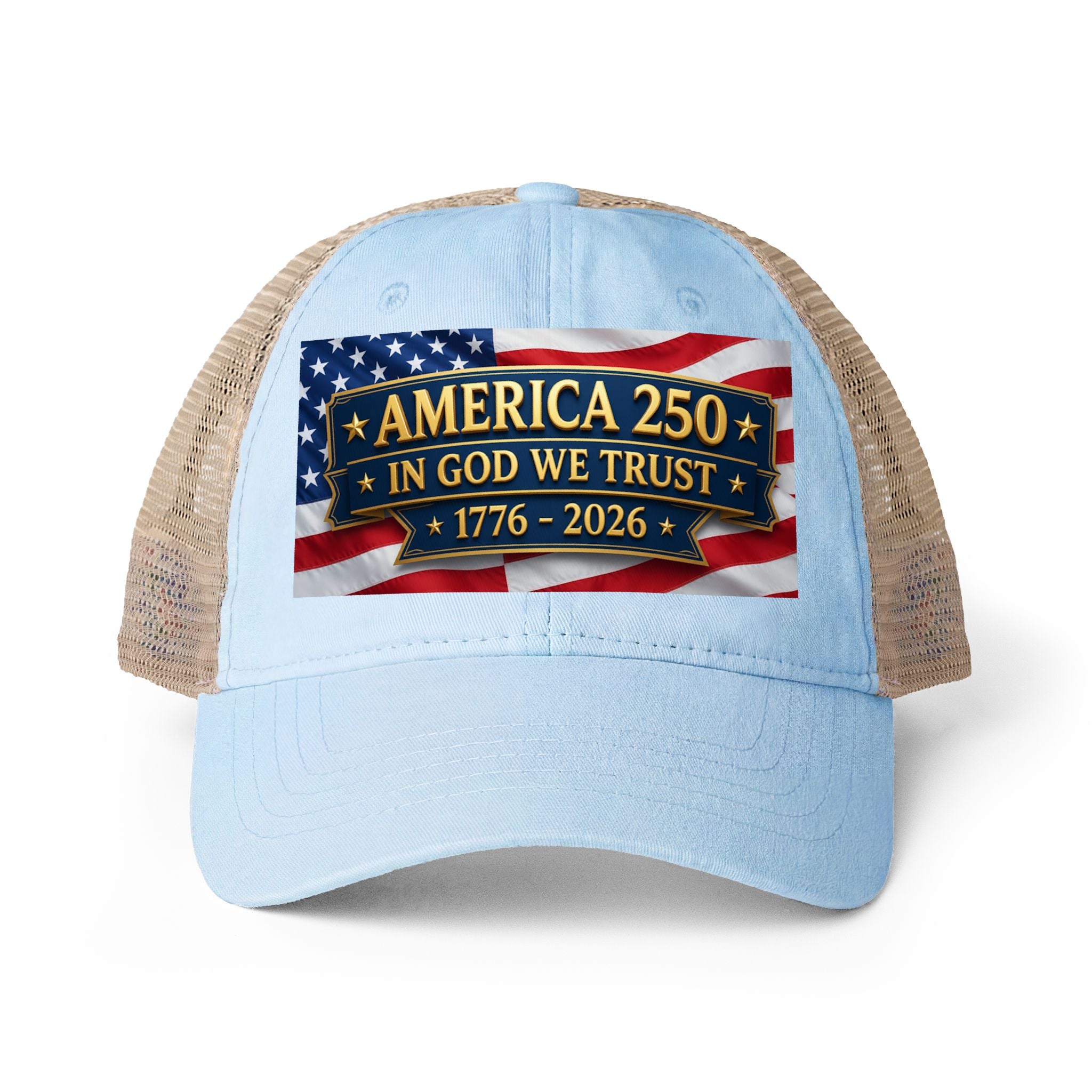 Women's Washed Mesh-Back Cap