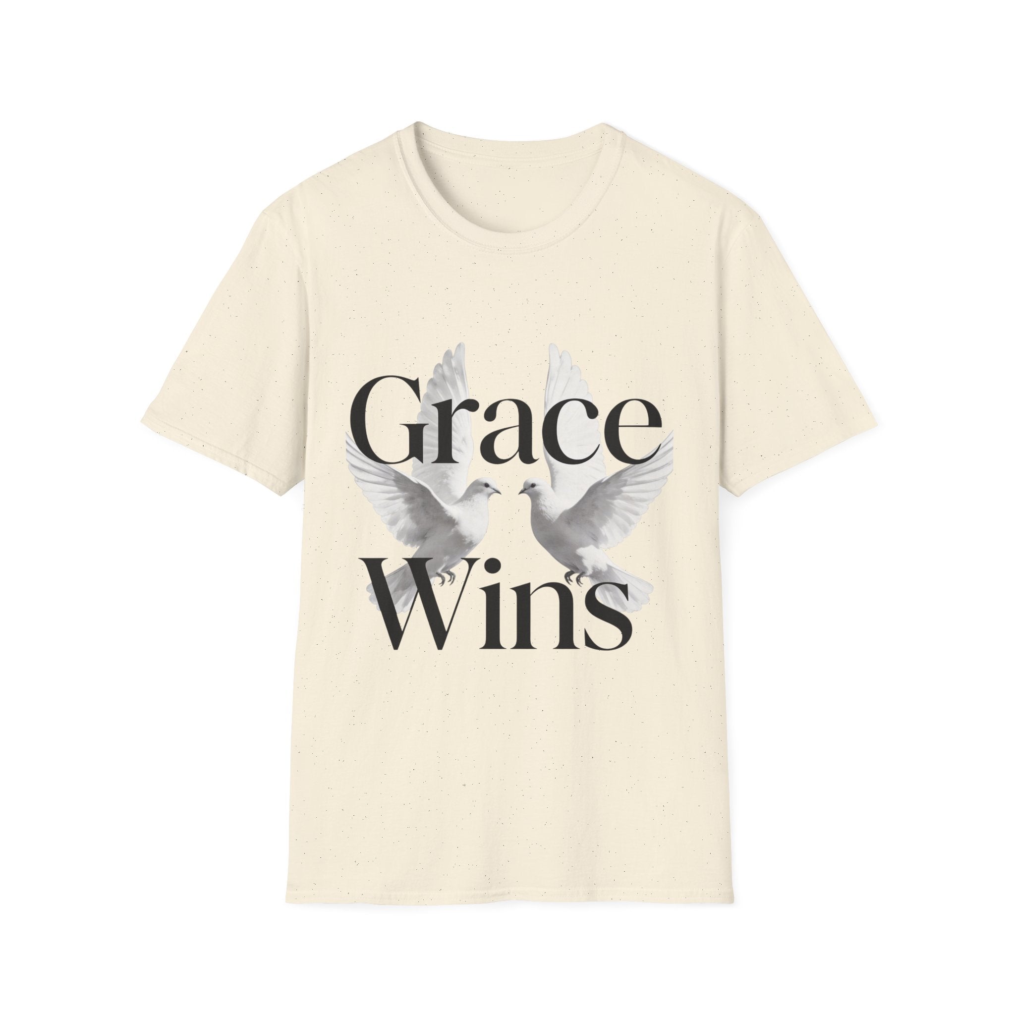 Grace Wins Doves Inspirational faith shirt
