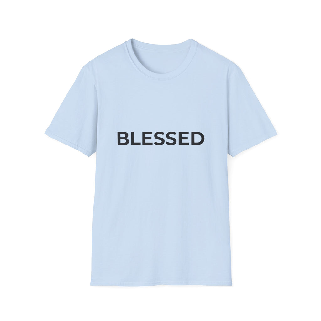 Blessed T-Shirt — Minimal Faith Graphic Tee