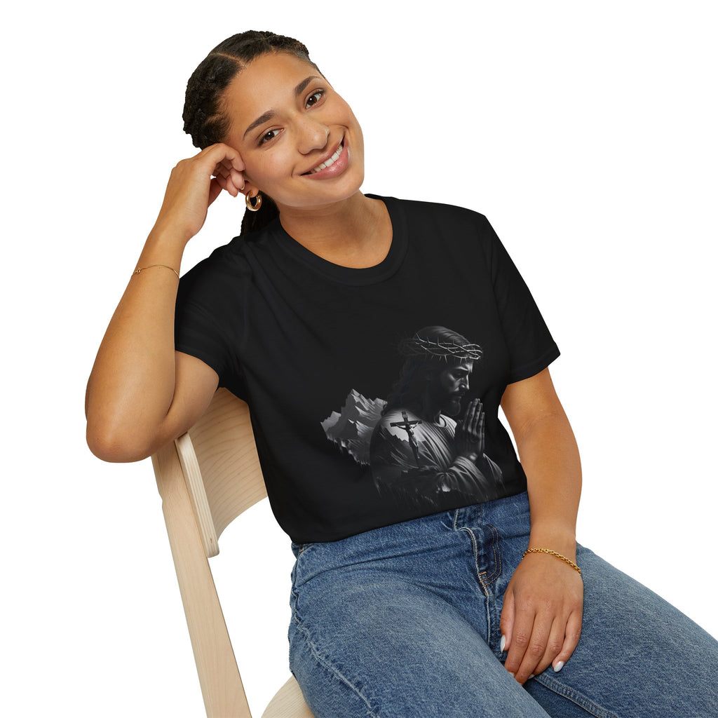 Praying Jesus Graphic T-Shirt