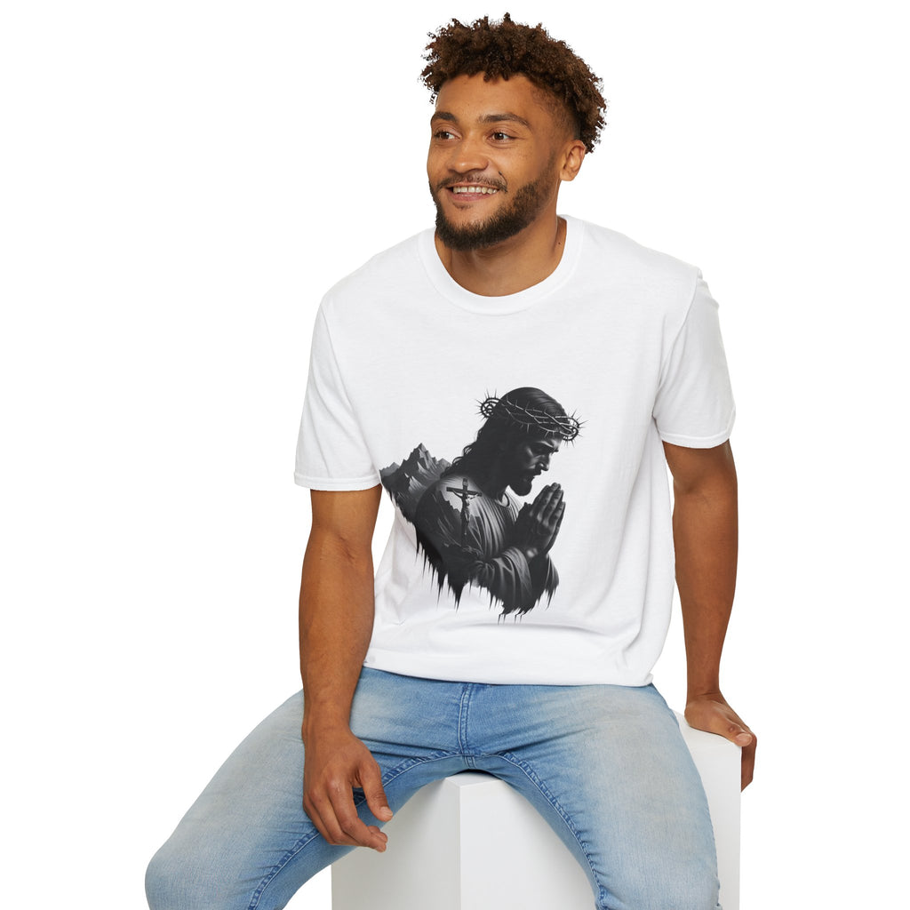 Praying Jesus Graphic T-Shirt