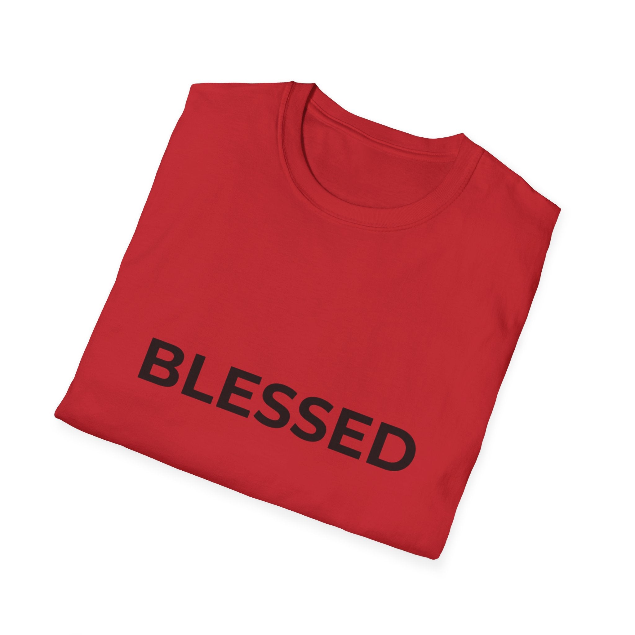 Blessed T-Shirt — Minimal Faith Graphic Tee