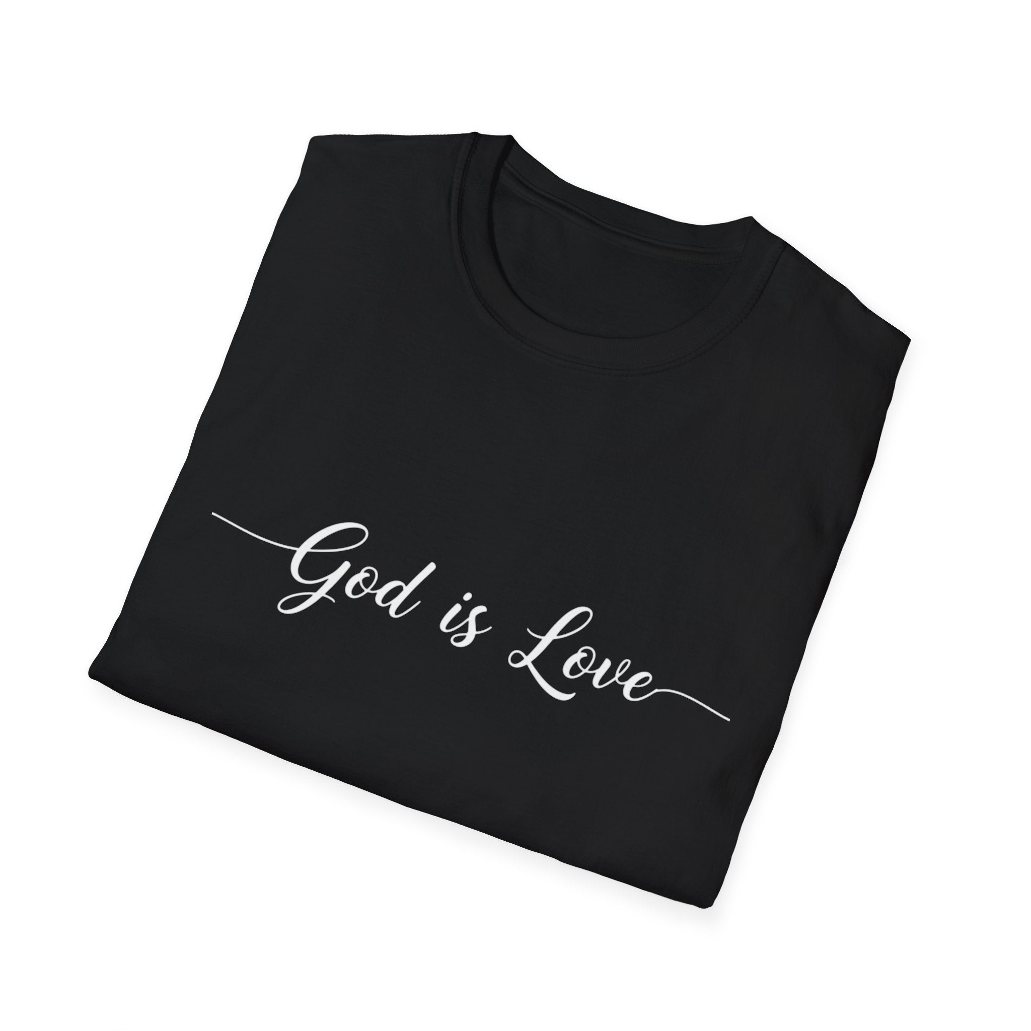 God Is Love T-Shirt — Faith-Based Christian Tee, Inspirational Scripture Shirt
