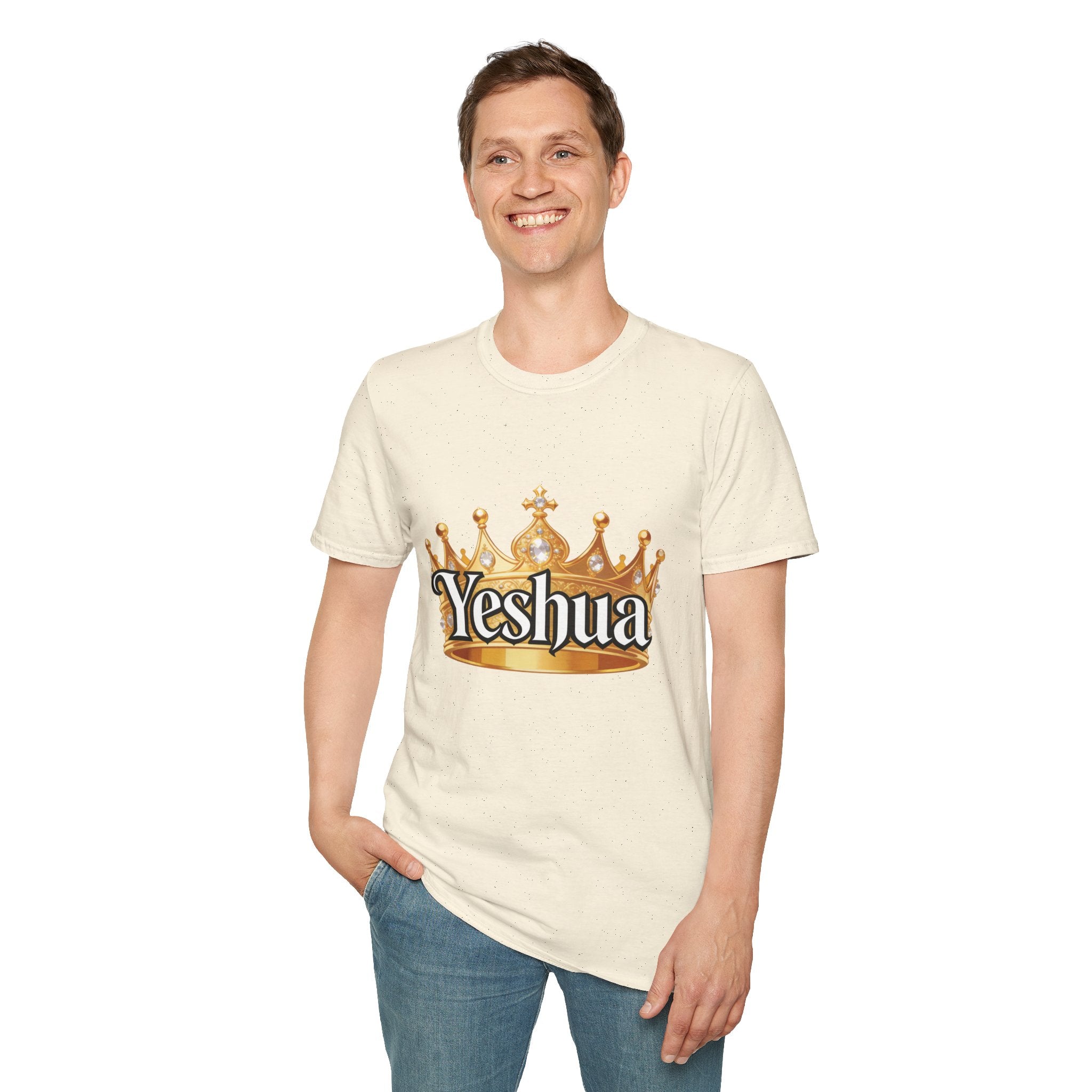 Yeshua Crown T-Shirt — Christian Faith Graphic Tee