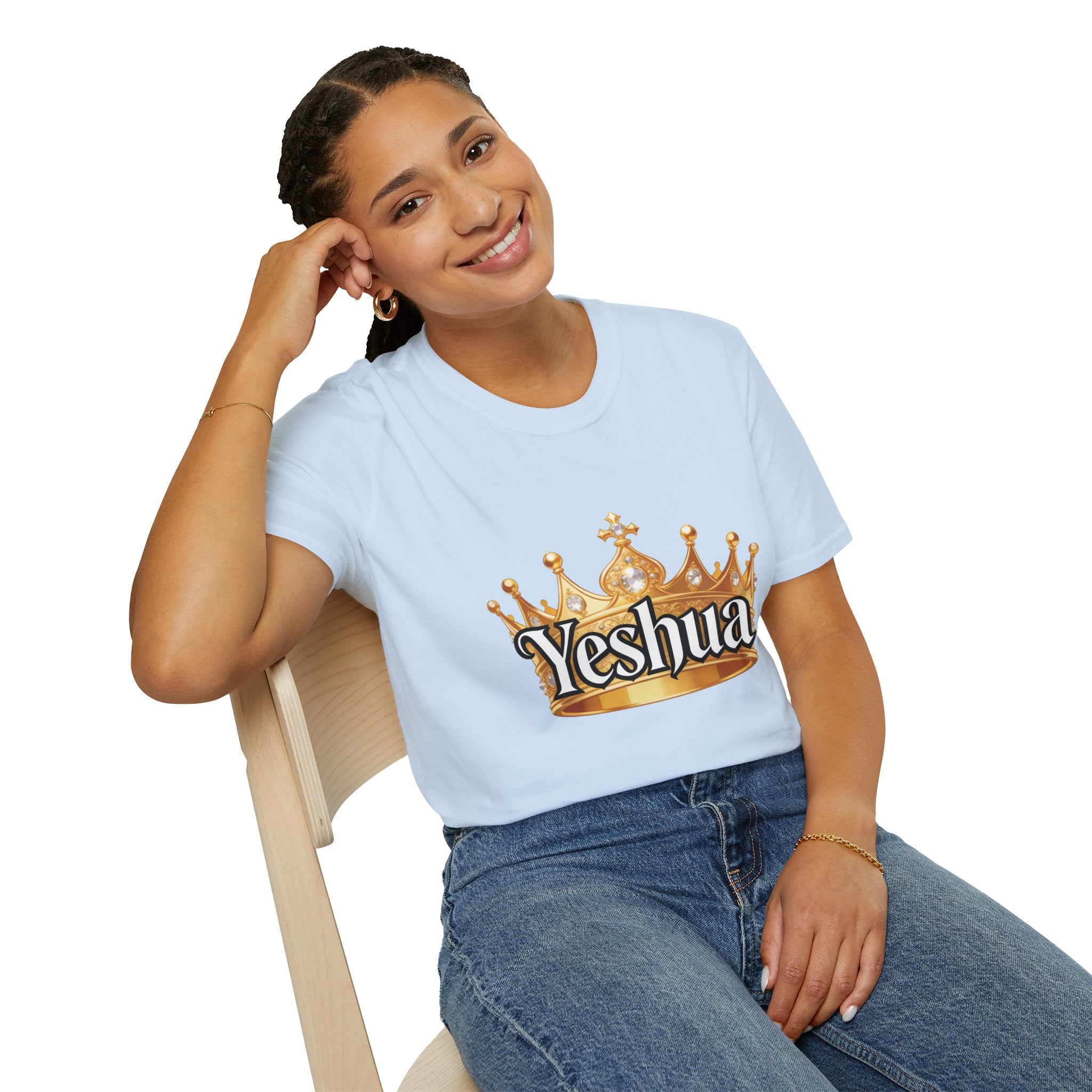 Yeshua Crown T-Shirt — Christian Faith Graphic Tee