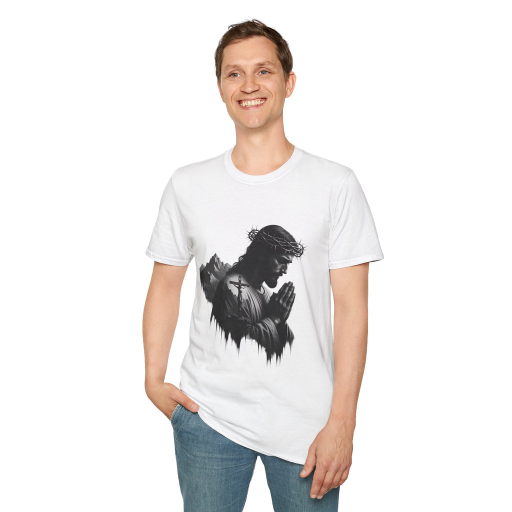 Praying Jesus Graphic T-Shirt