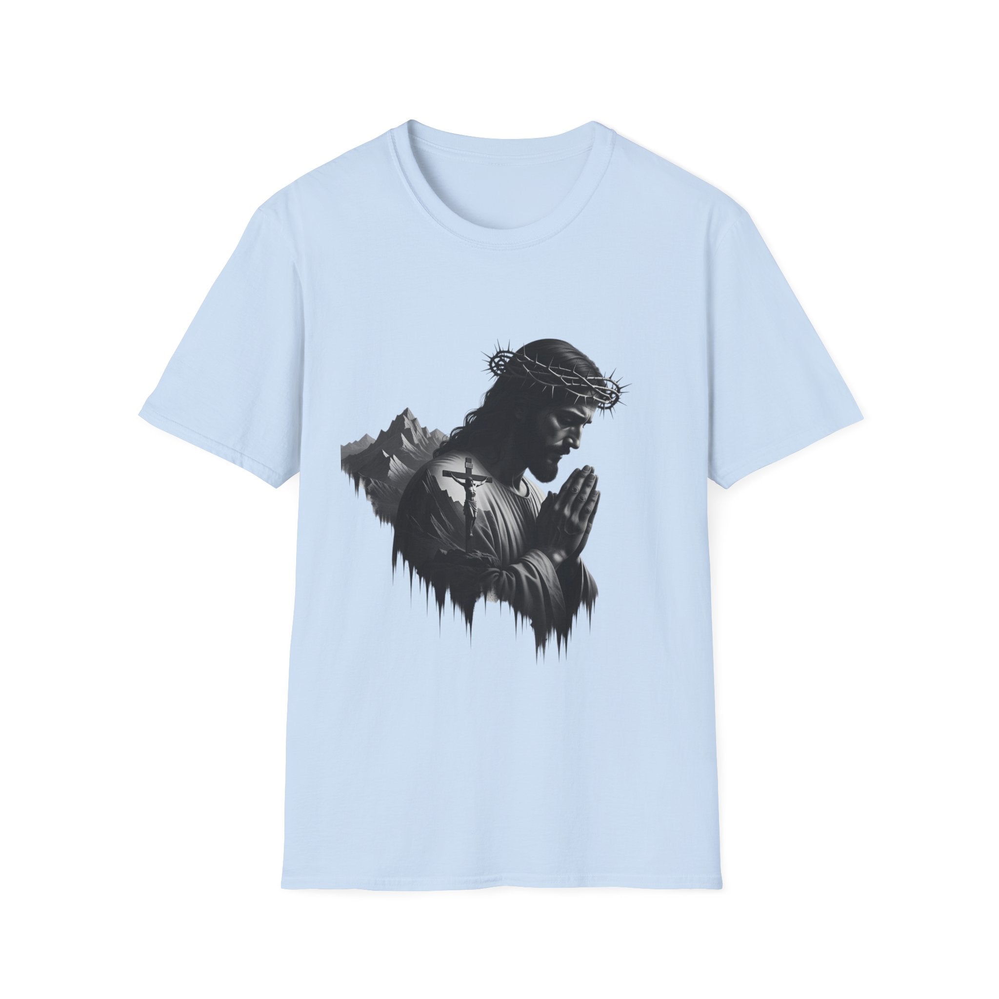Praying Jesus Graphic T-Shirt