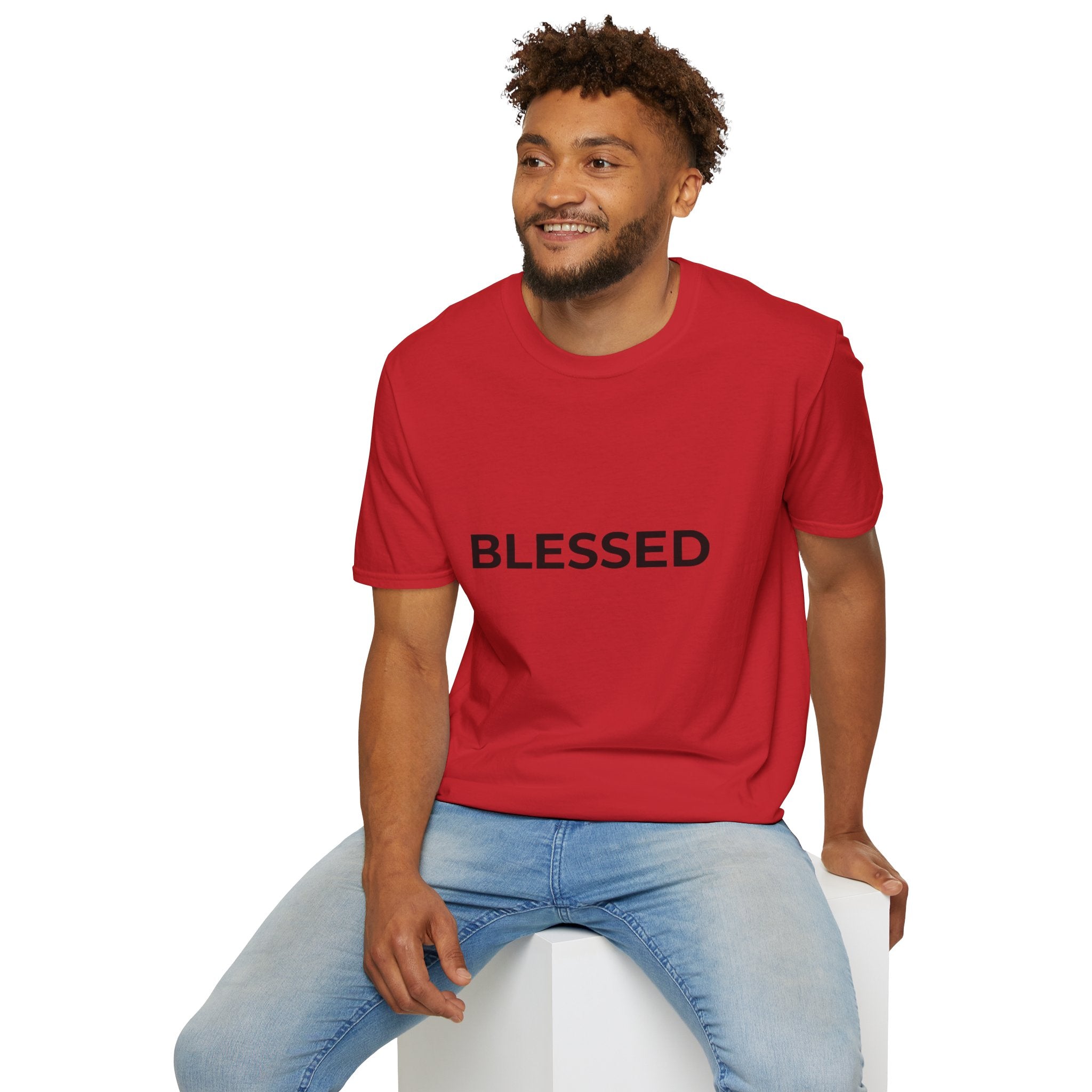Blessed T-Shirt — Minimal Faith Graphic Tee