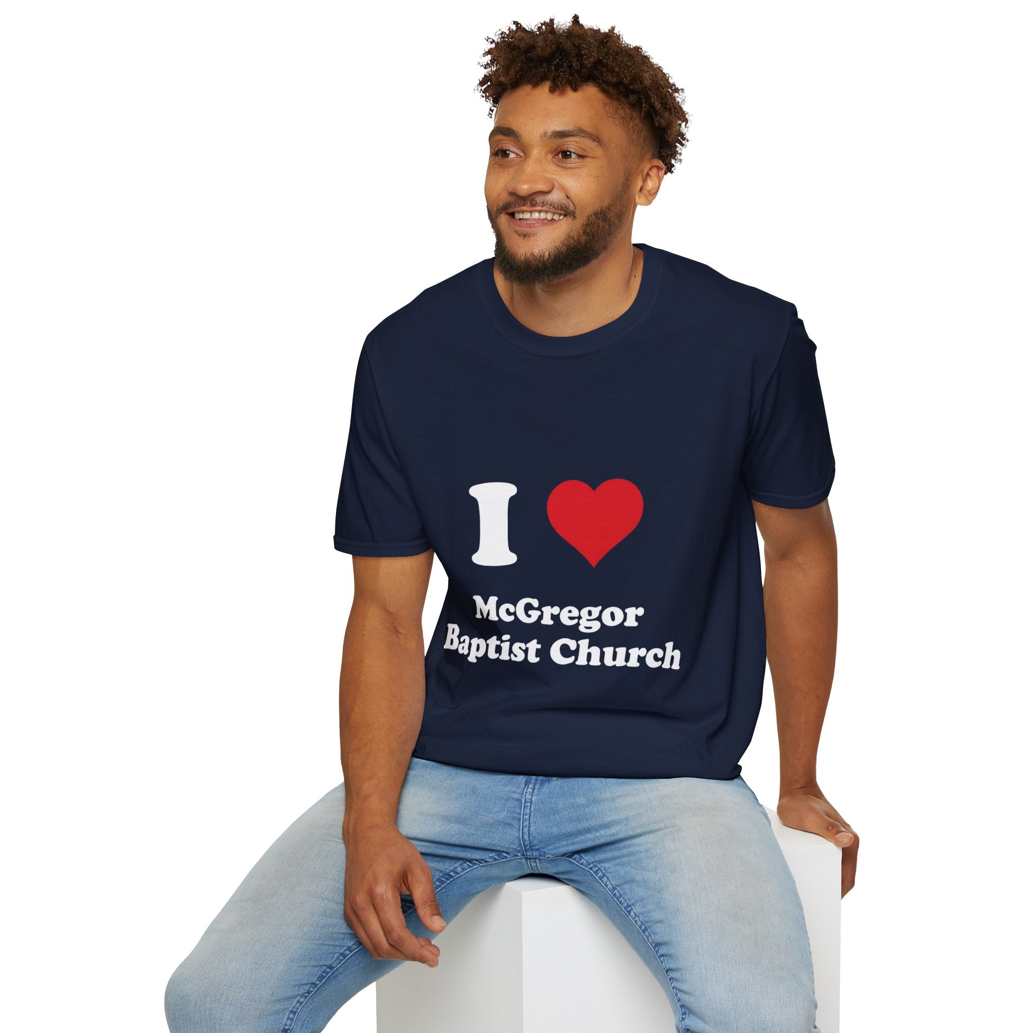 I Heart McGregor Baptist Church T-Shirt — Church Fan Tee